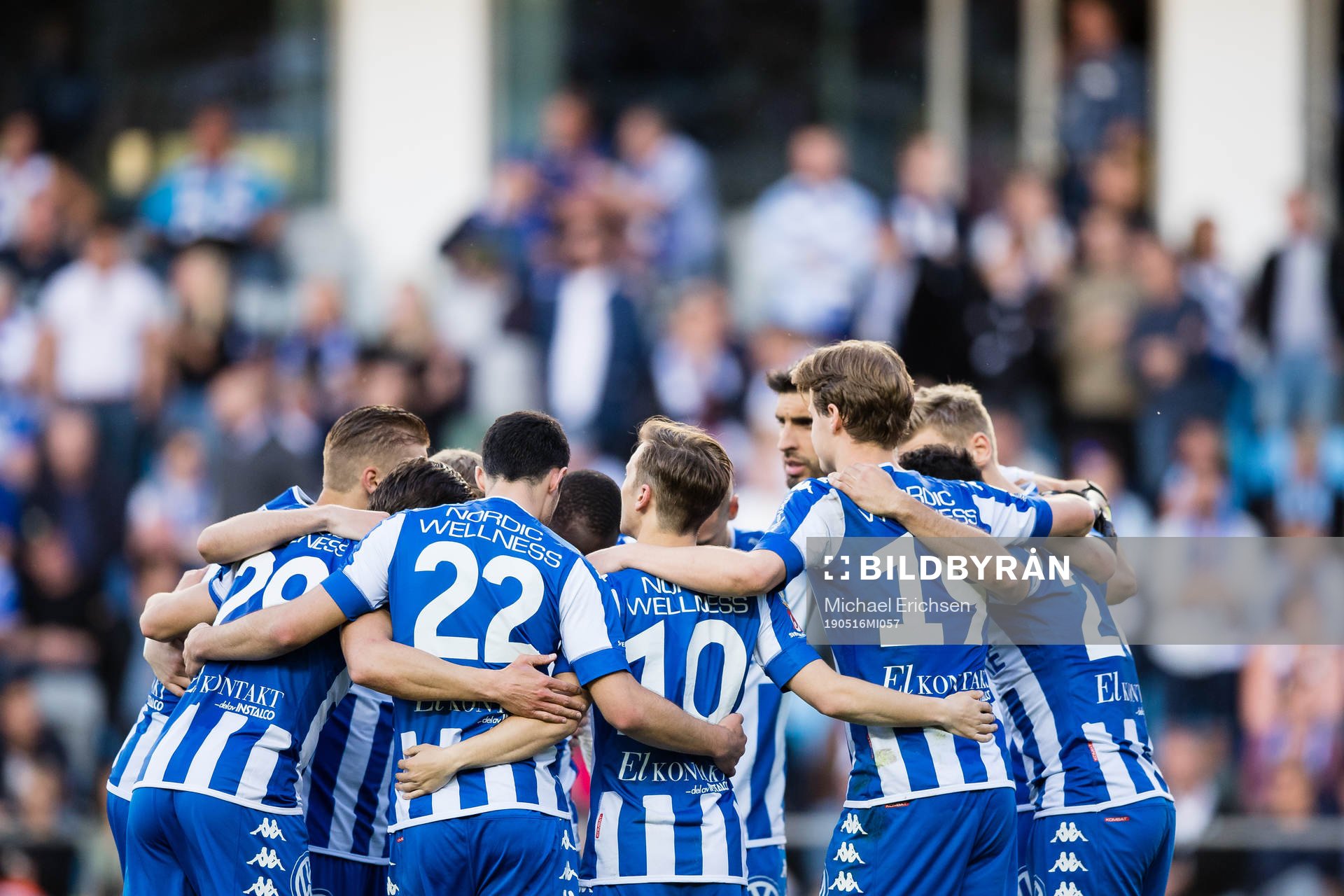 IFK Göteborg samlade innan andra halvlek av
