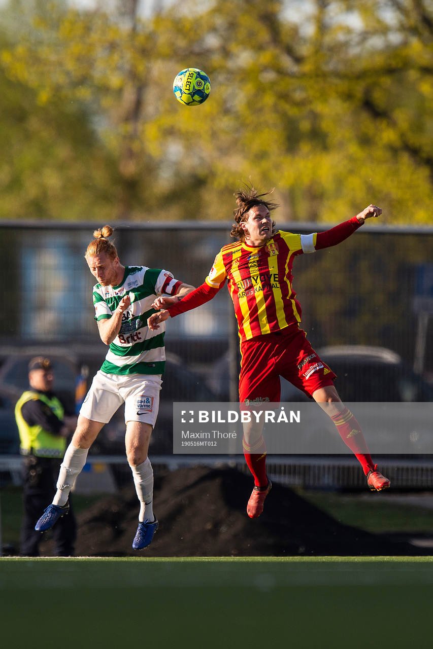 Syrianskas Sebastian Rajalakso och Västerås Calle Svensson