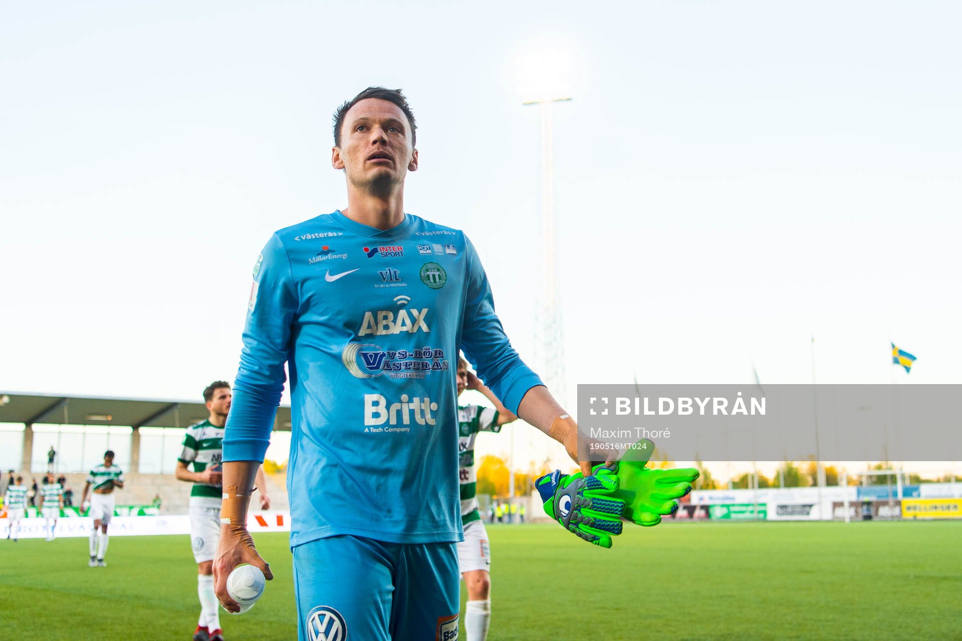 Västerås målvakt Anton Fagerström