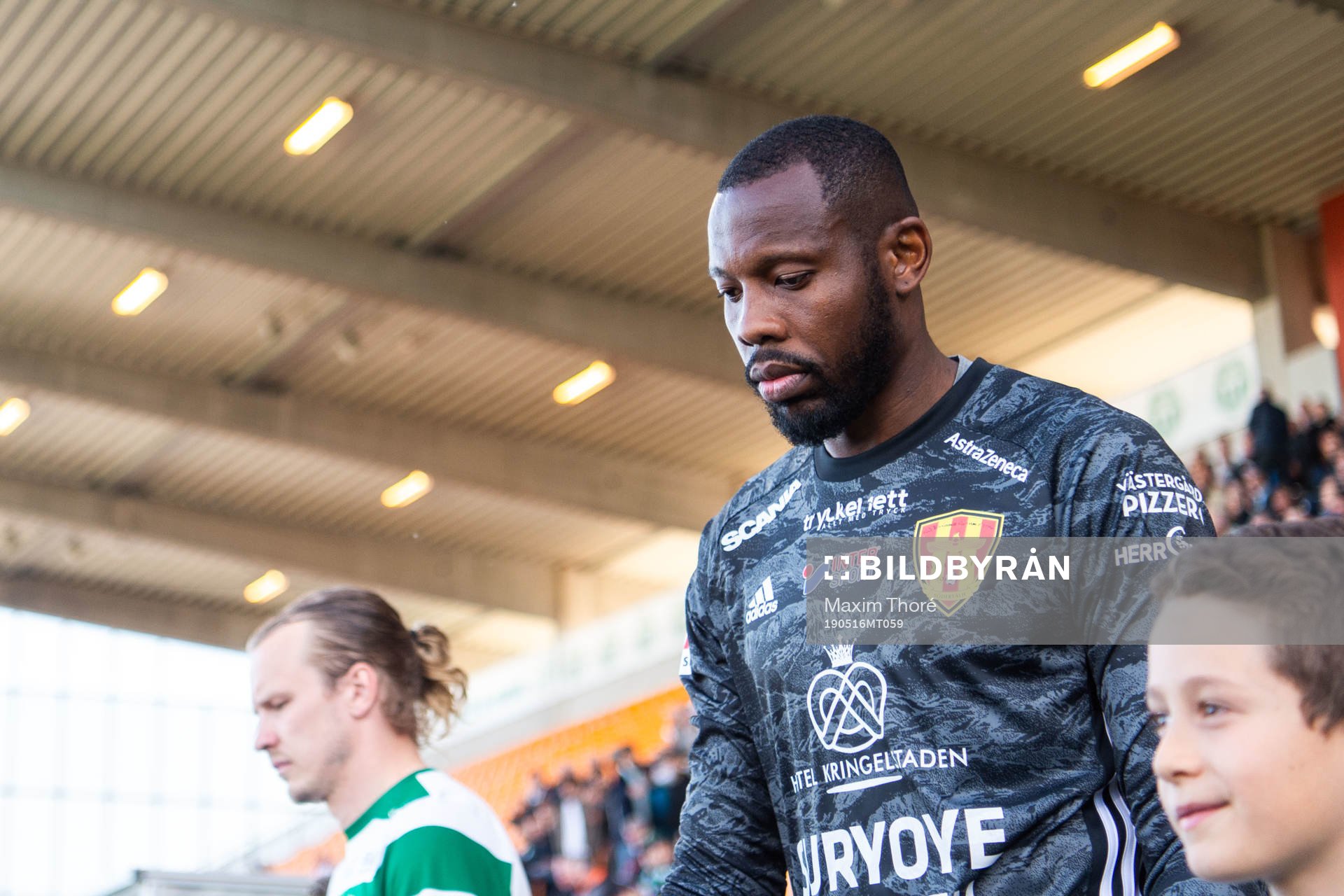 Syrianskas målvakt Dwayne St Aubyn Miller