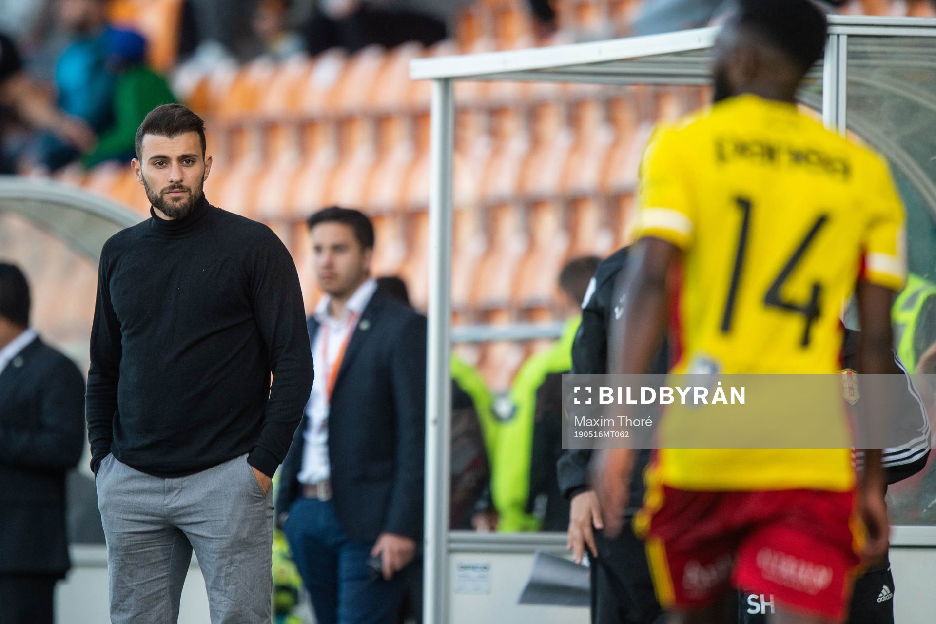 Syrianskas tillfällige tränare Mattias Genc