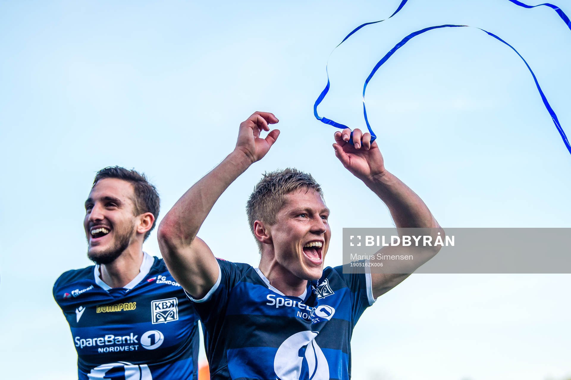 Haris Cirak and Torgil Øwre Gjertsen of Kristiansund