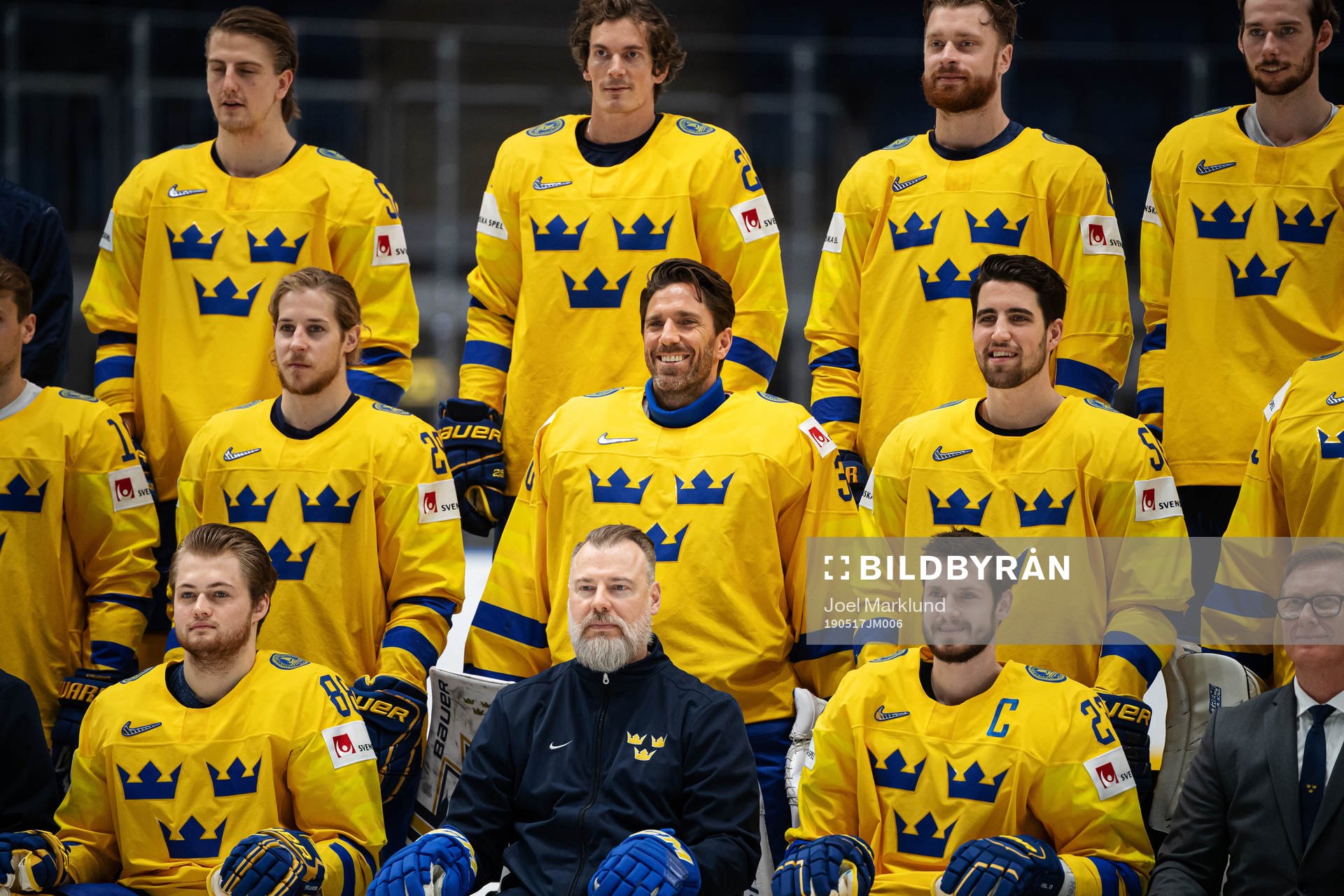 Philip Holm, Loui Eriksson, Adam Larsson, Marcus