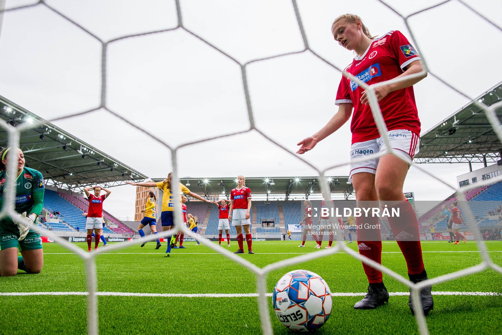 Mathilde Harviken of Fart looks dejected