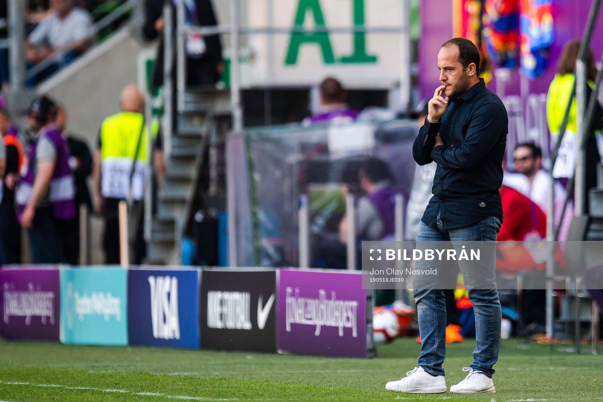 Lluis Cortes, head coach of Barcelona