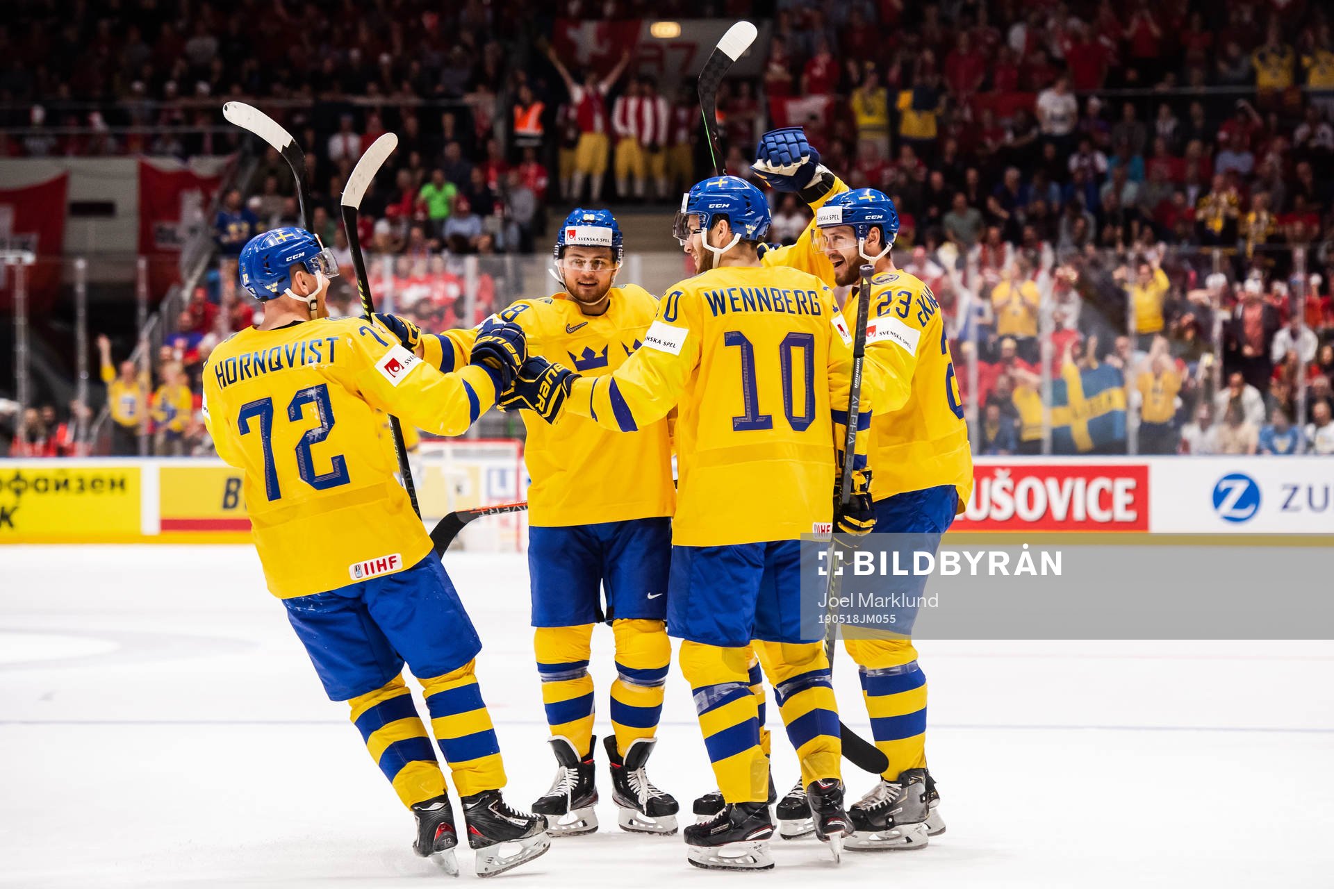Patric Hörnqvist, William Nylander, Alexander Wennberg,