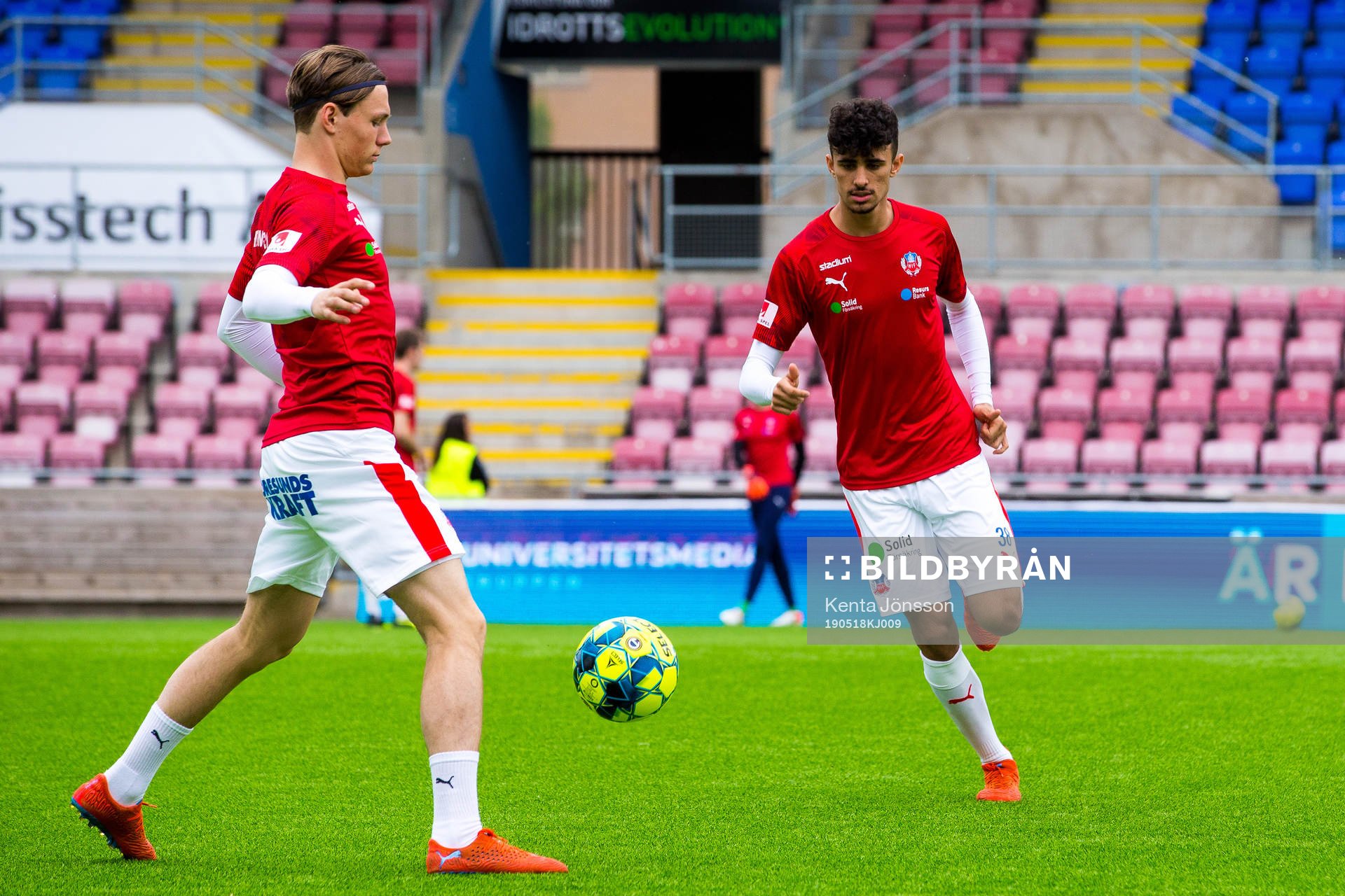 Helsingborgs Filip Sjöberg och Adham El Youssef