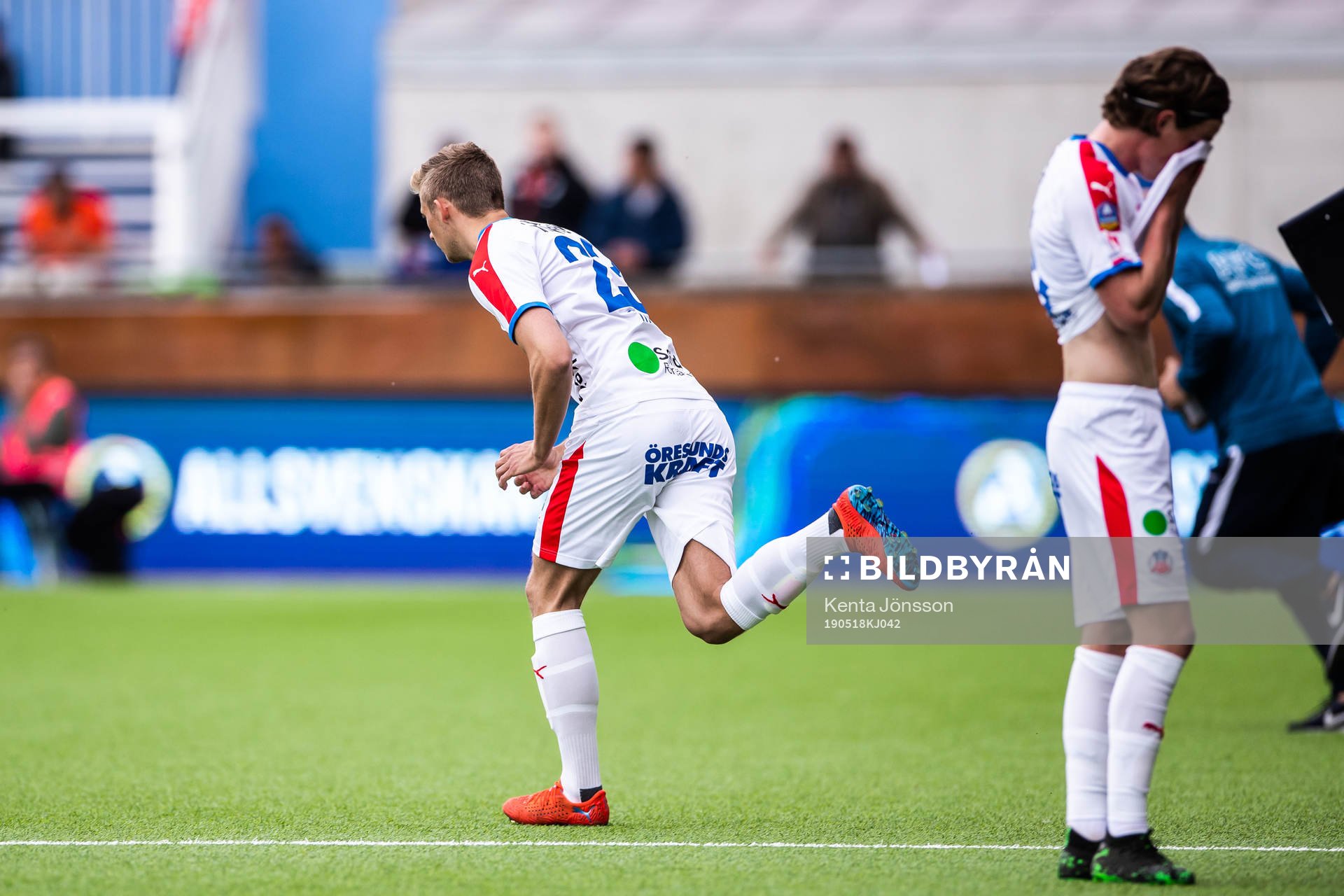 Helsingborgs Johan Persson byter med Carl Thulin