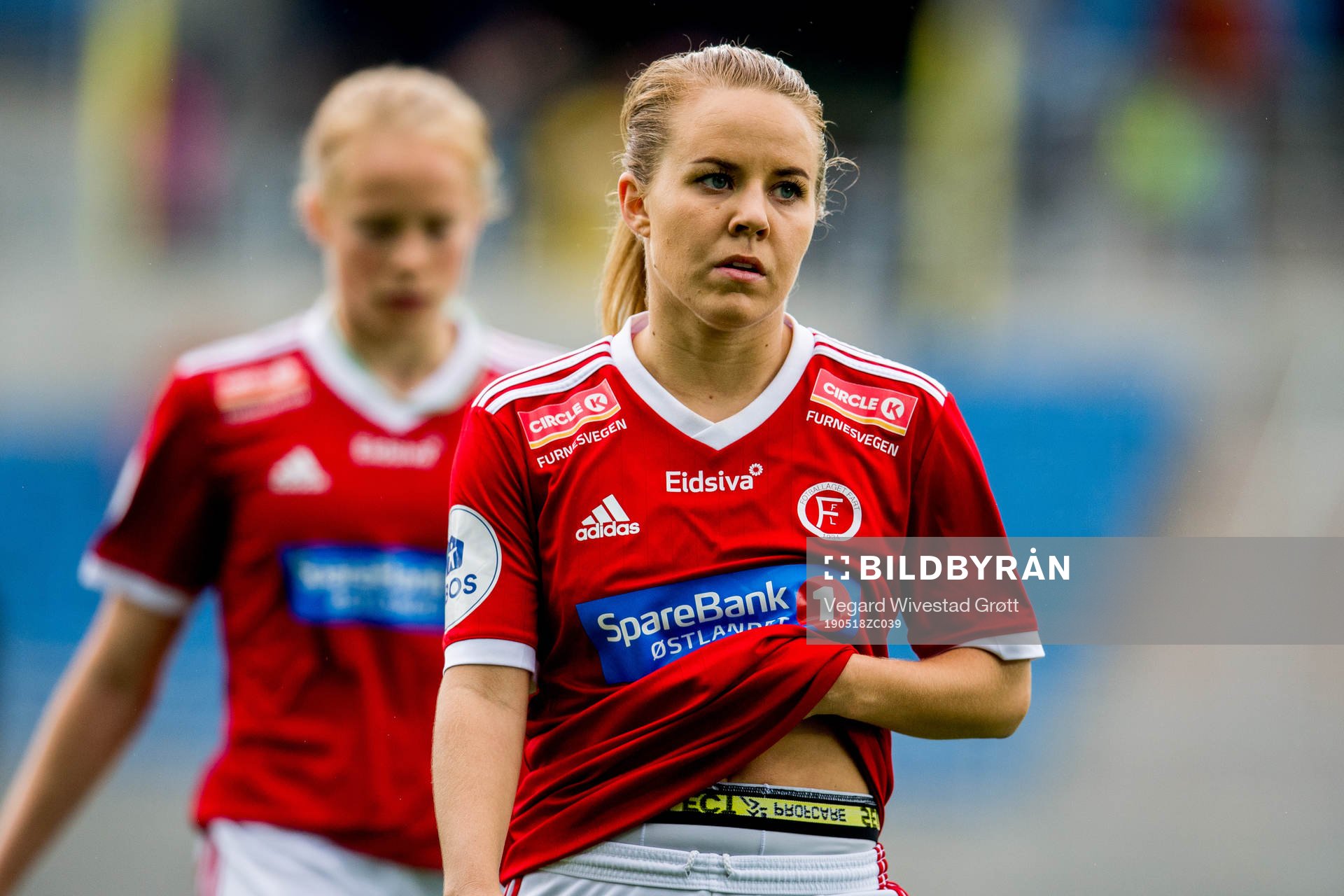 Mina Kjørum of Fart looks dejected