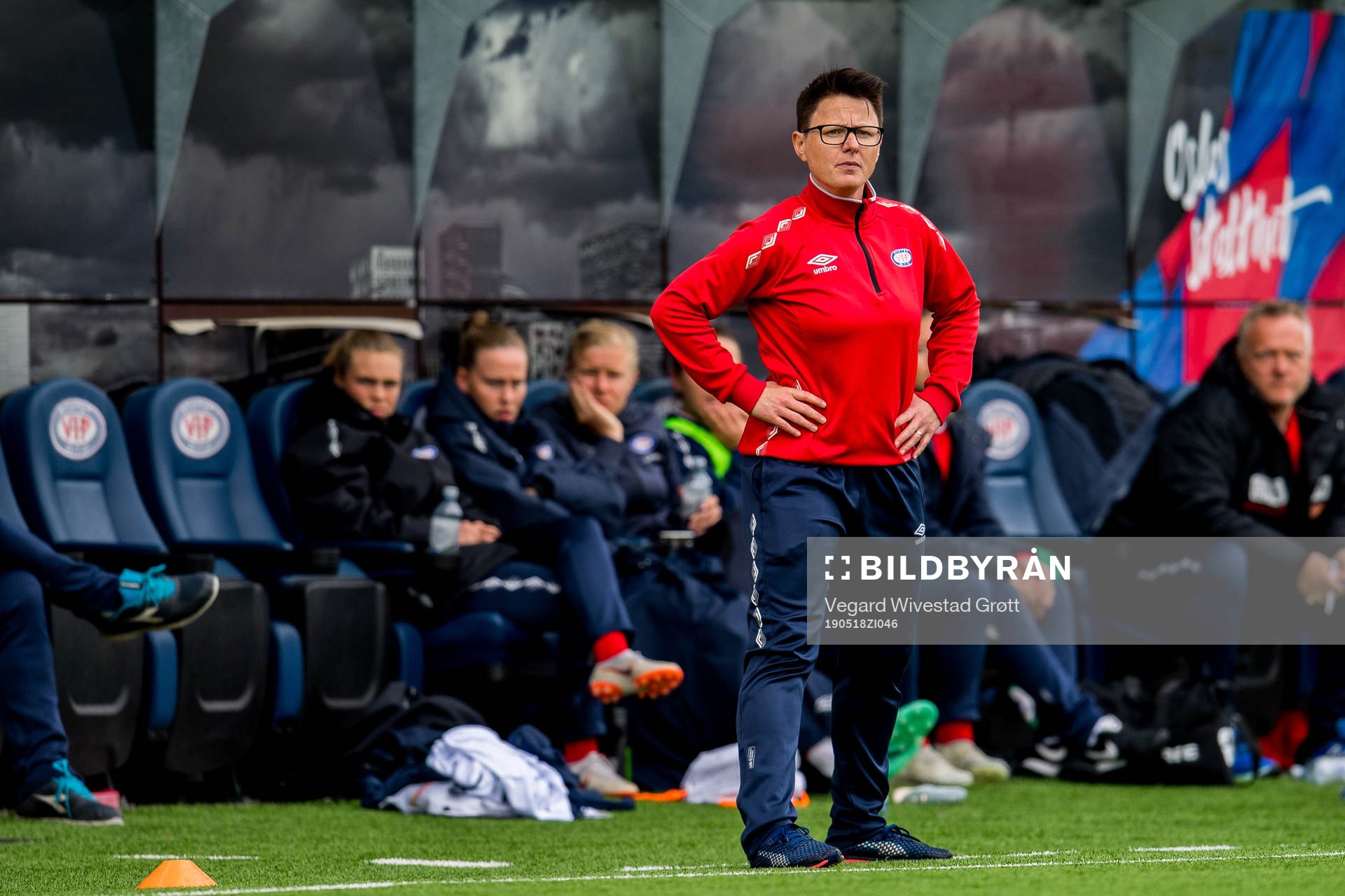 Monica Knudsen, head coach of Vålerenga