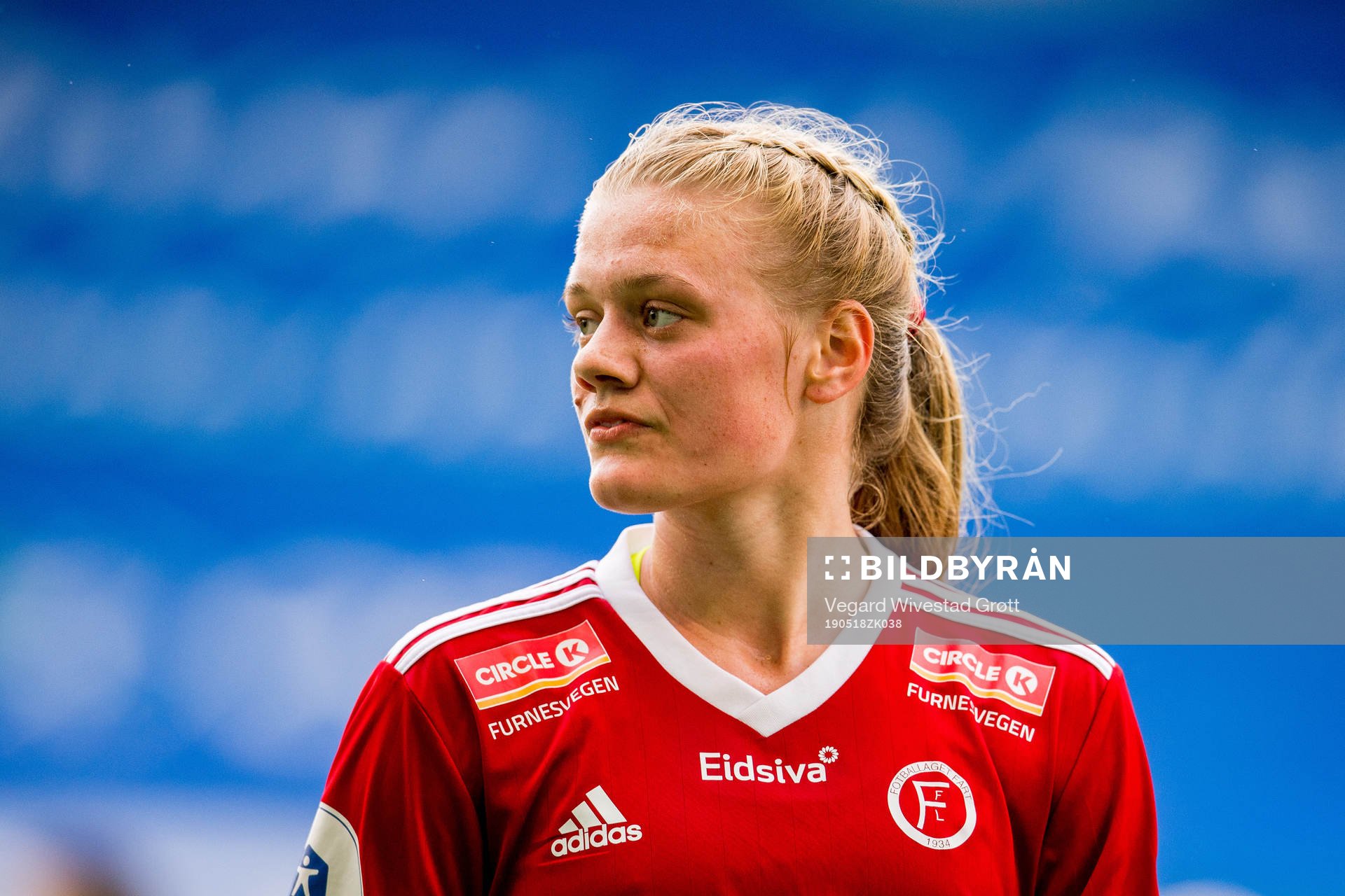Mathilde Harviken of Fart looks dejected