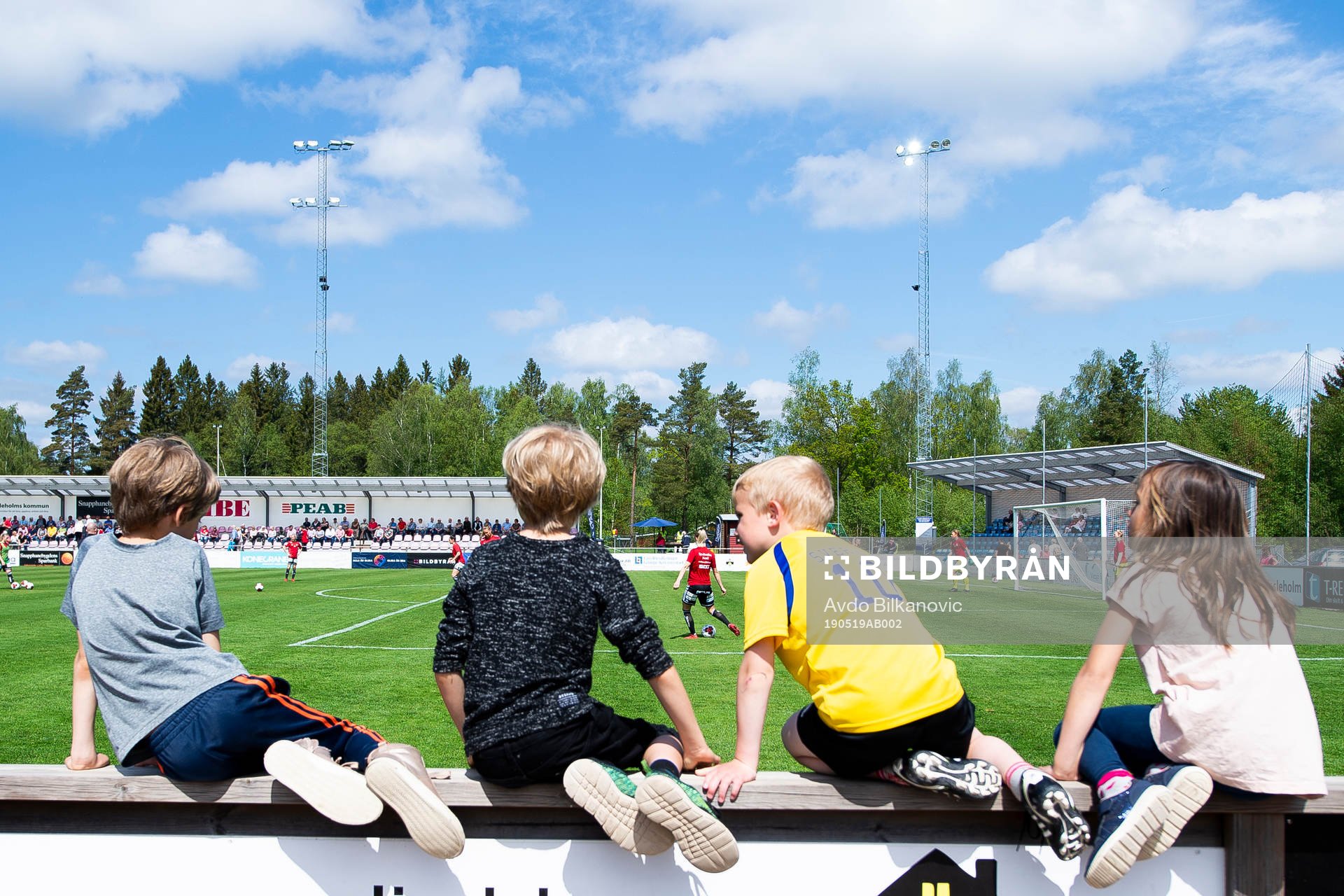 Vittsjös unga supportrar