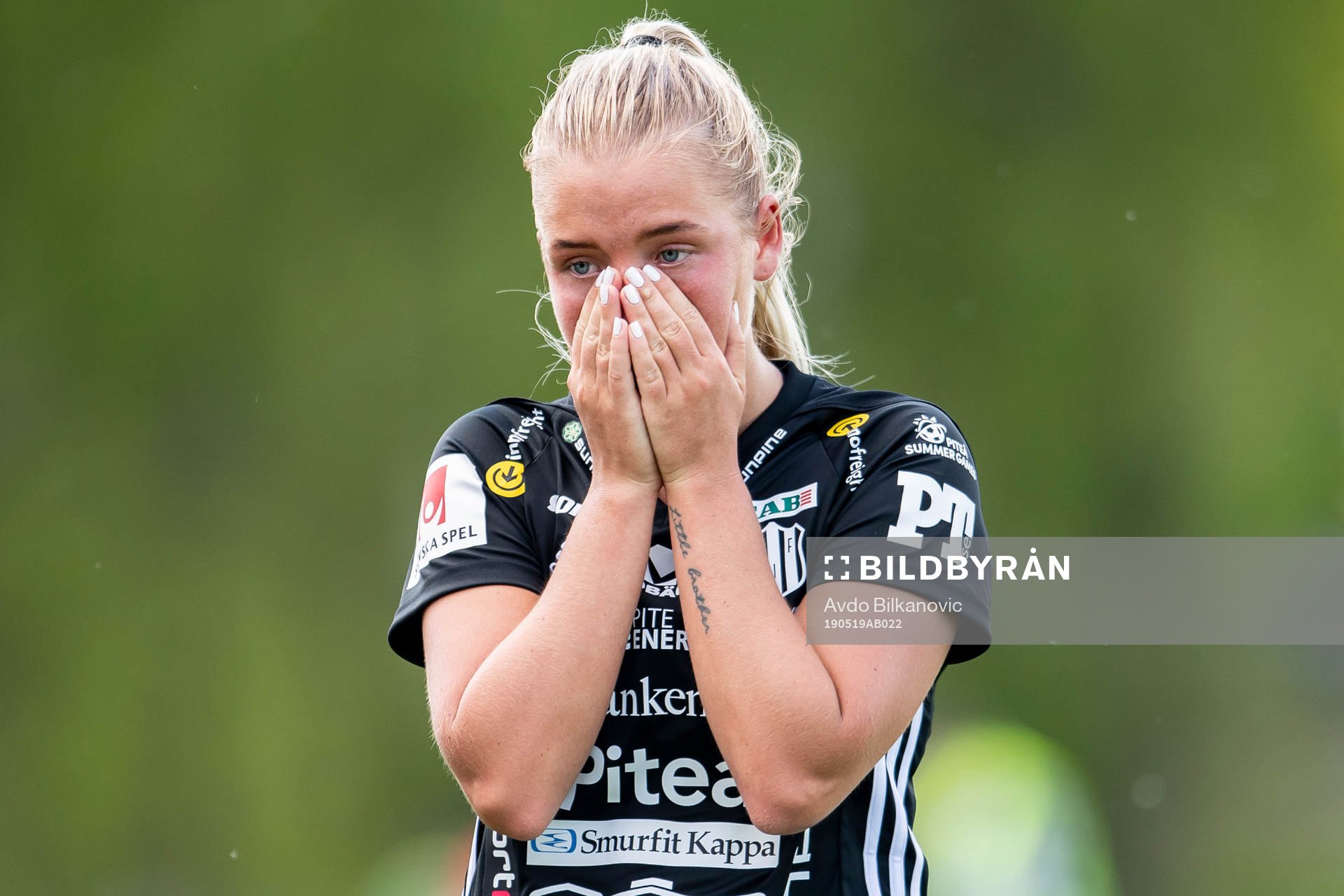 Piteås Ronja Aronsson deppar