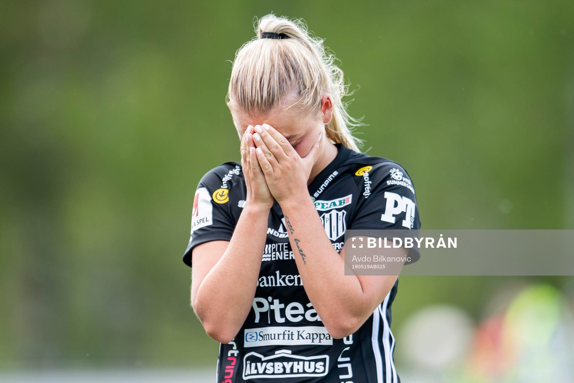 Piteås Ronja Aronsson deppar