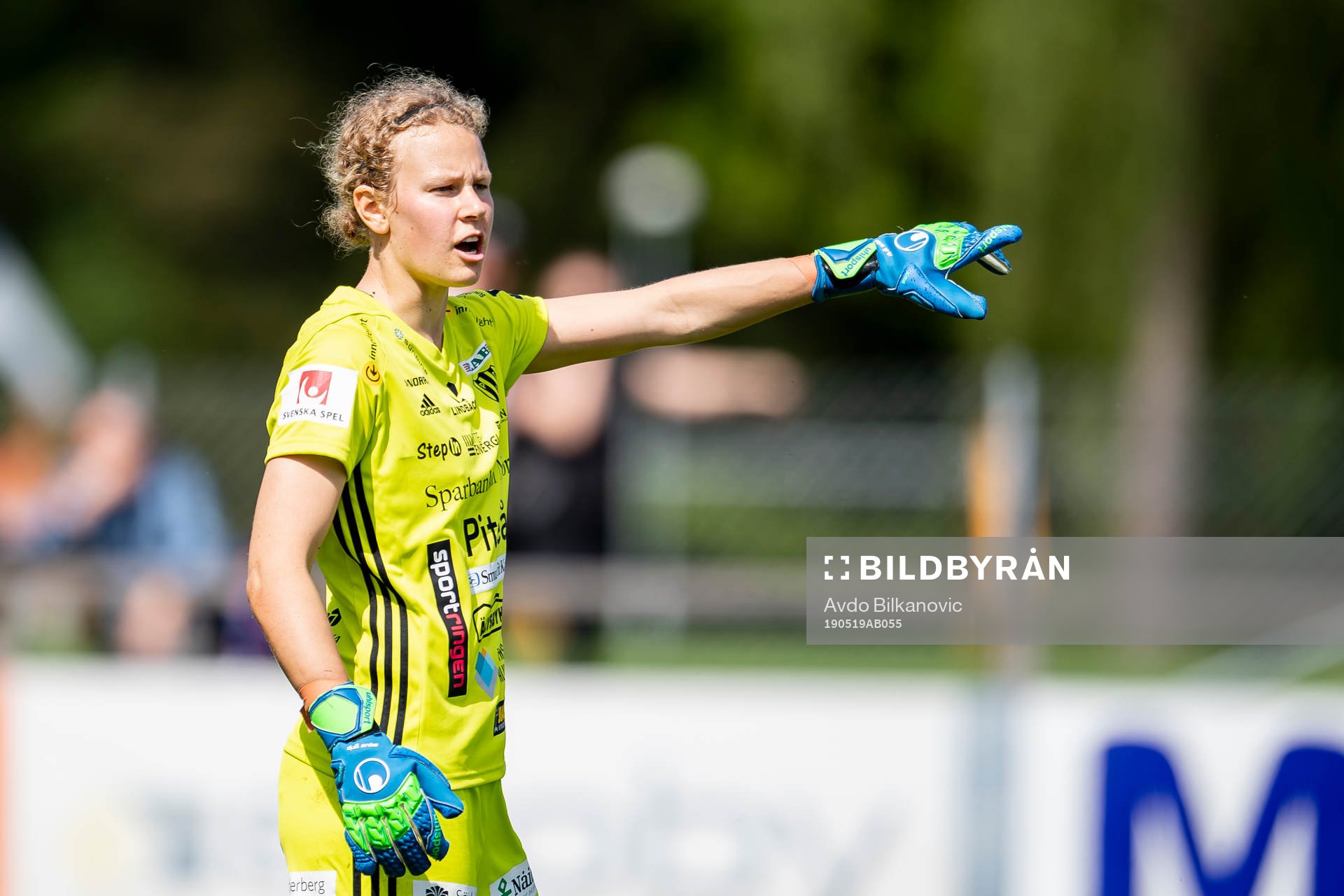 Piteås målvakt Cajsa Andersson