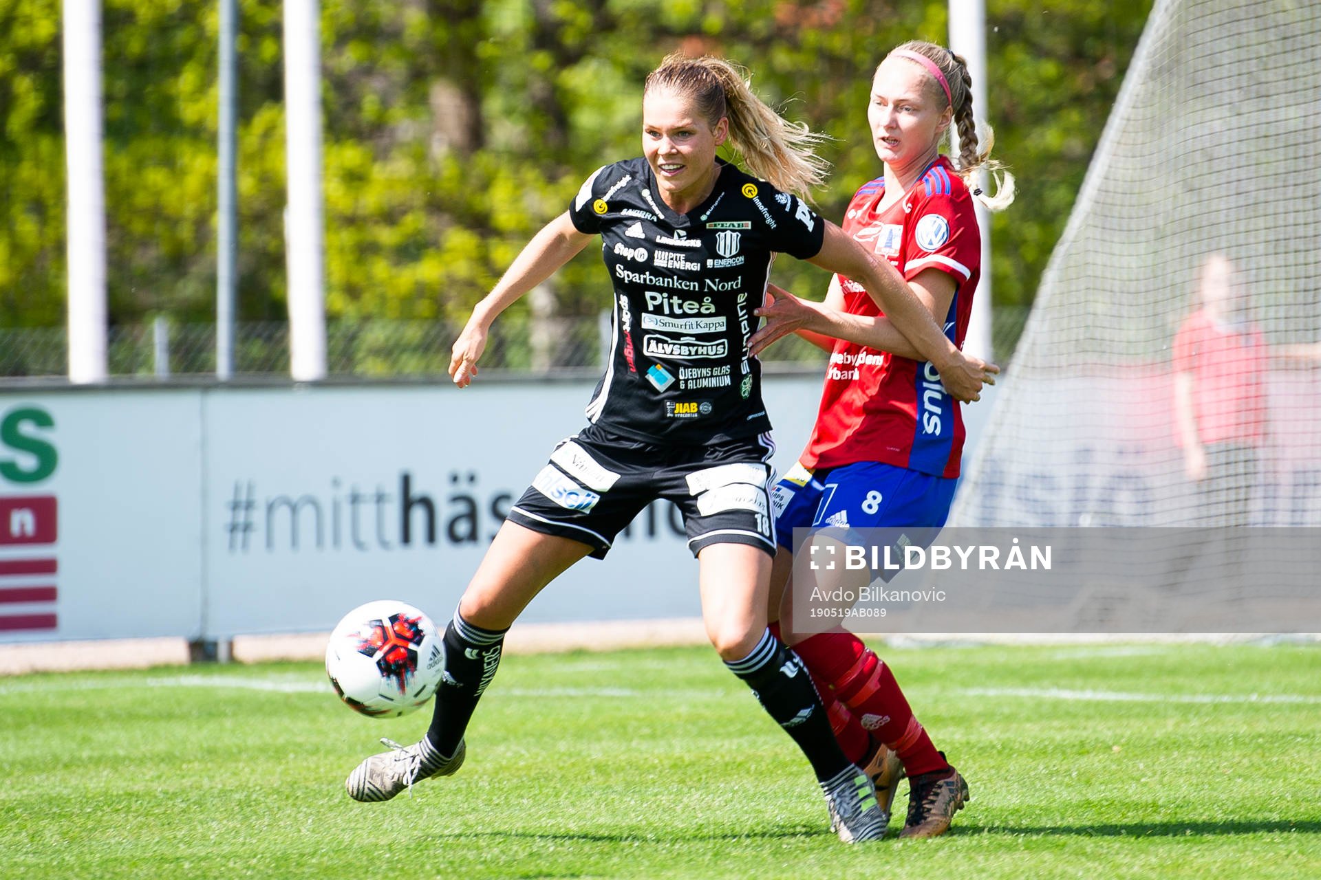 Piteås Nina Jakobsson och Vittsjös Alexandra Benediktsson