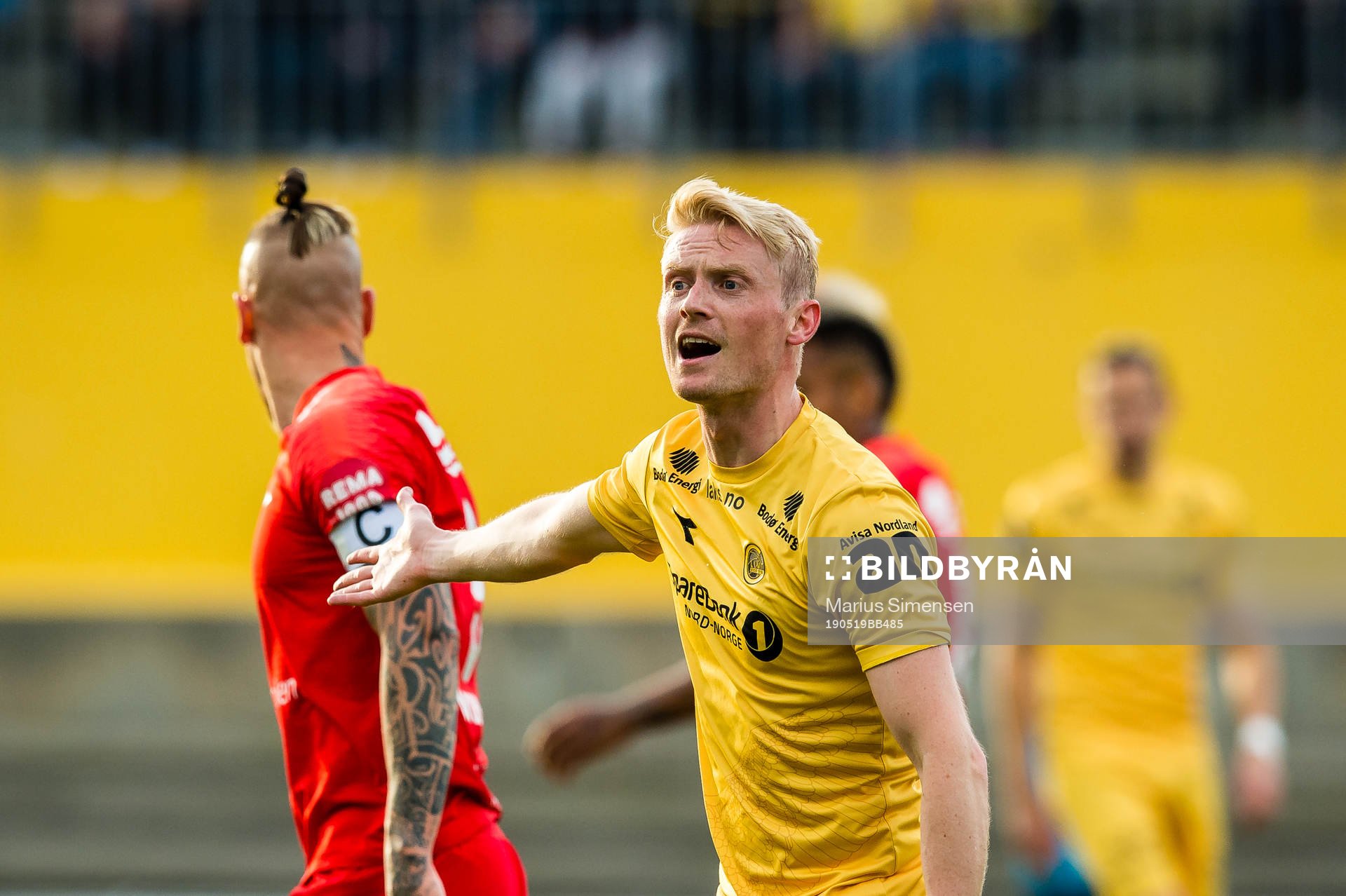 Geir André Herrem of Bodø/Glimt reacts