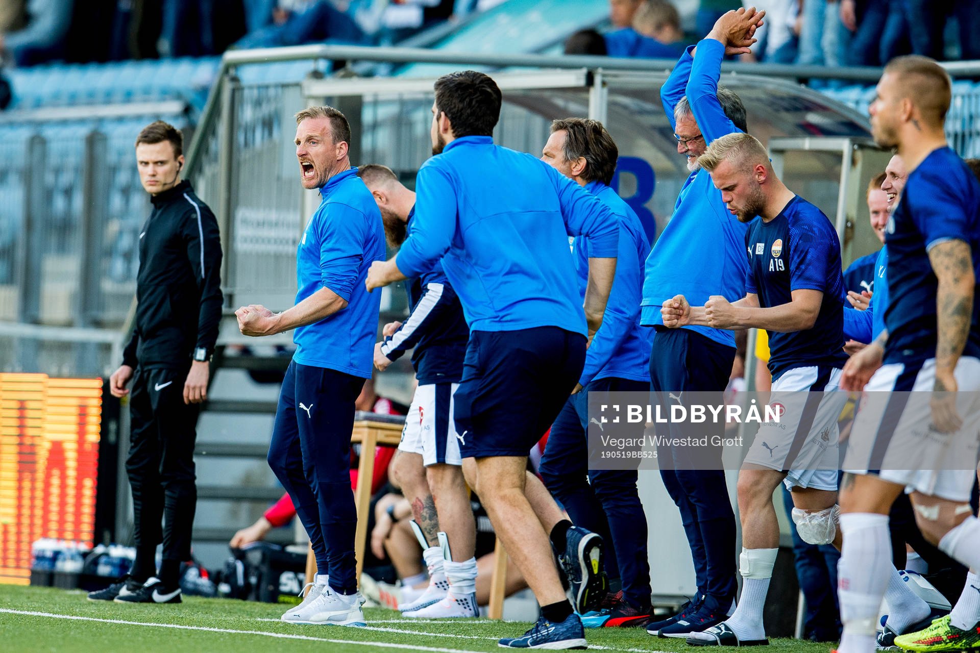 Håkon Wibe-Lund, caretaker manager of Strømsgodset,