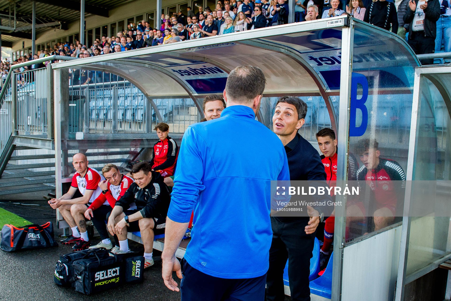 Håkon Wibe-Lund, caretaker manager of Strømsgodset, and