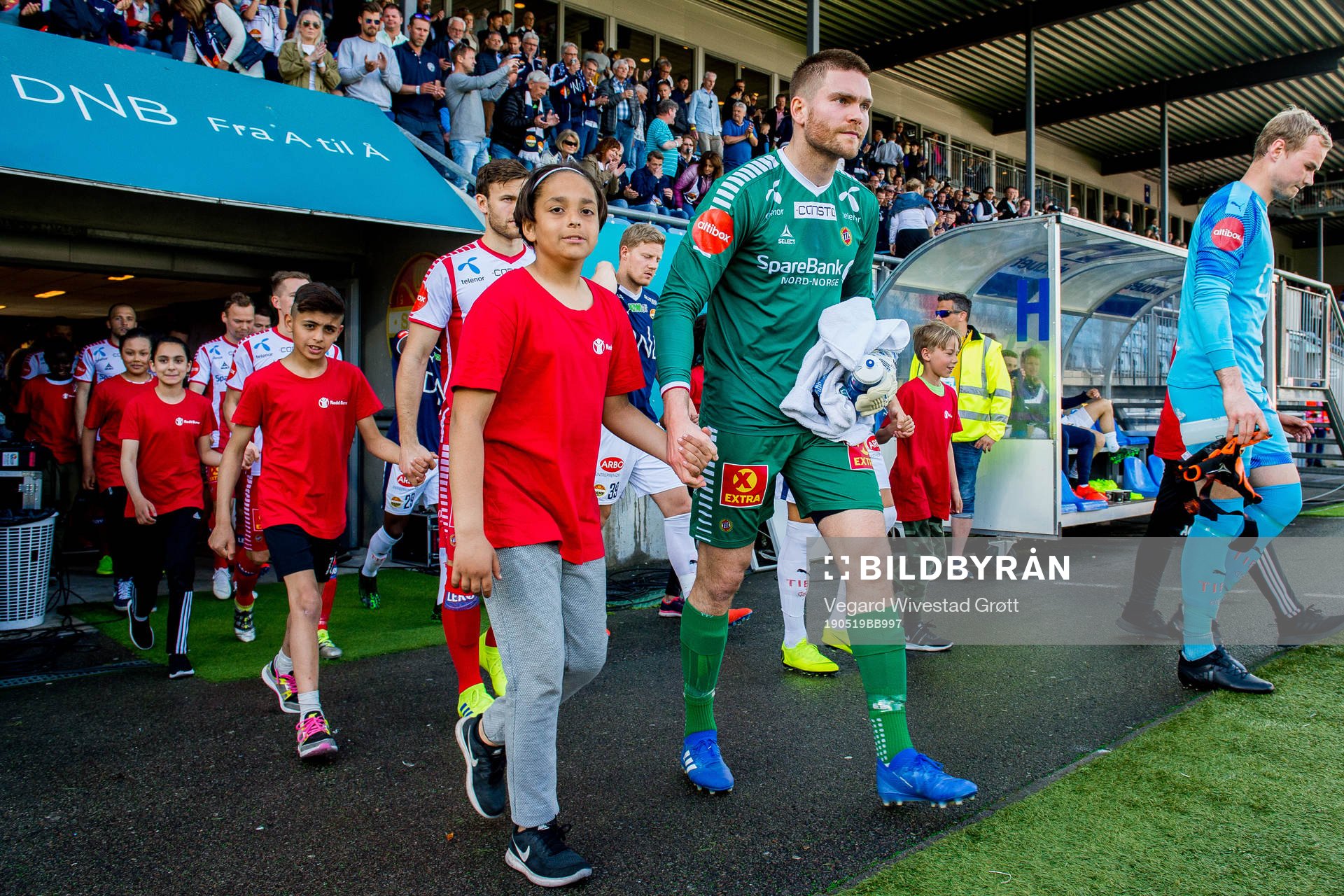Goalkeeper Gudmund Kongshavn of Tromsø