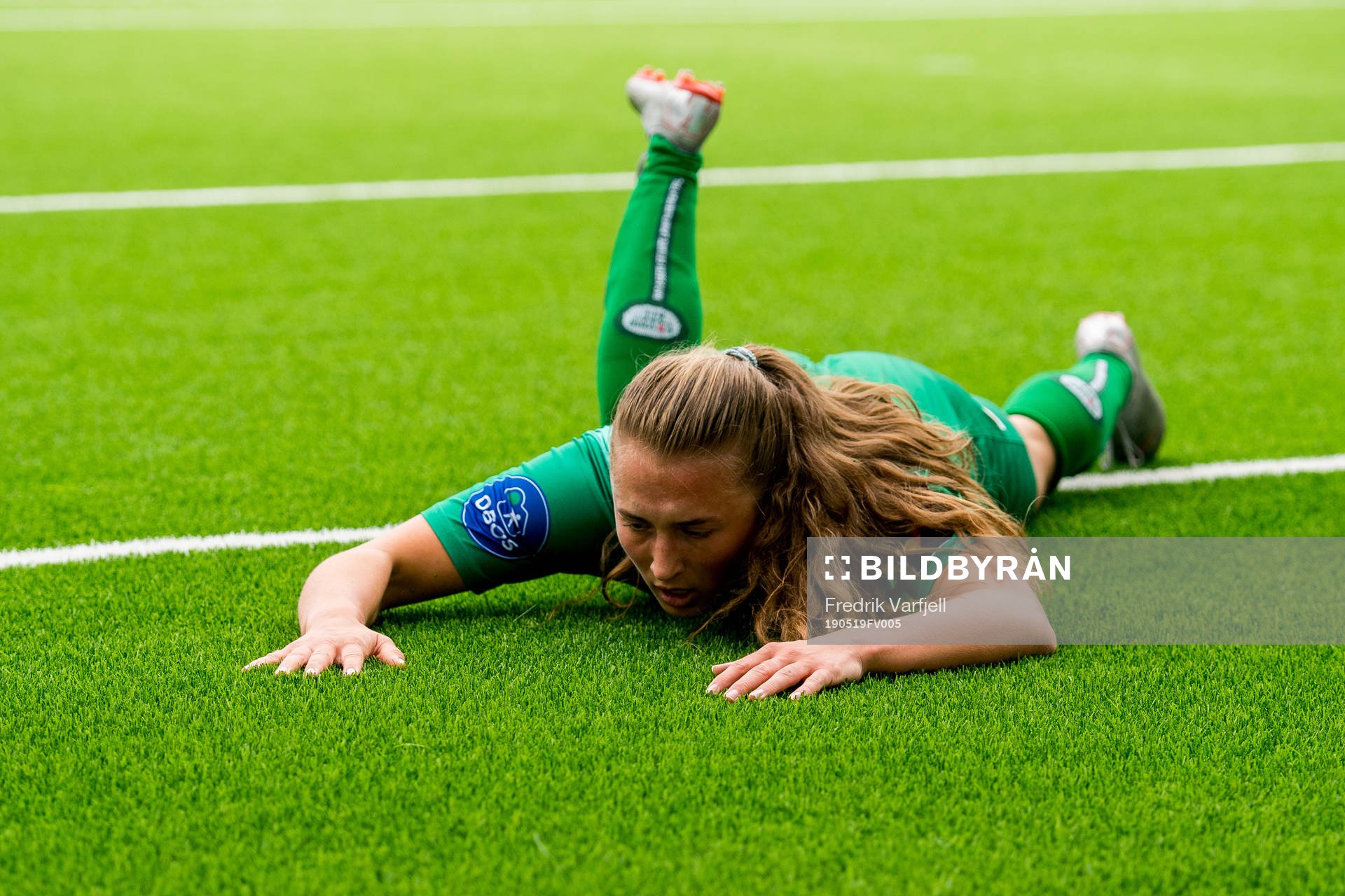 Matilde Rogde of Klepp looks dejected