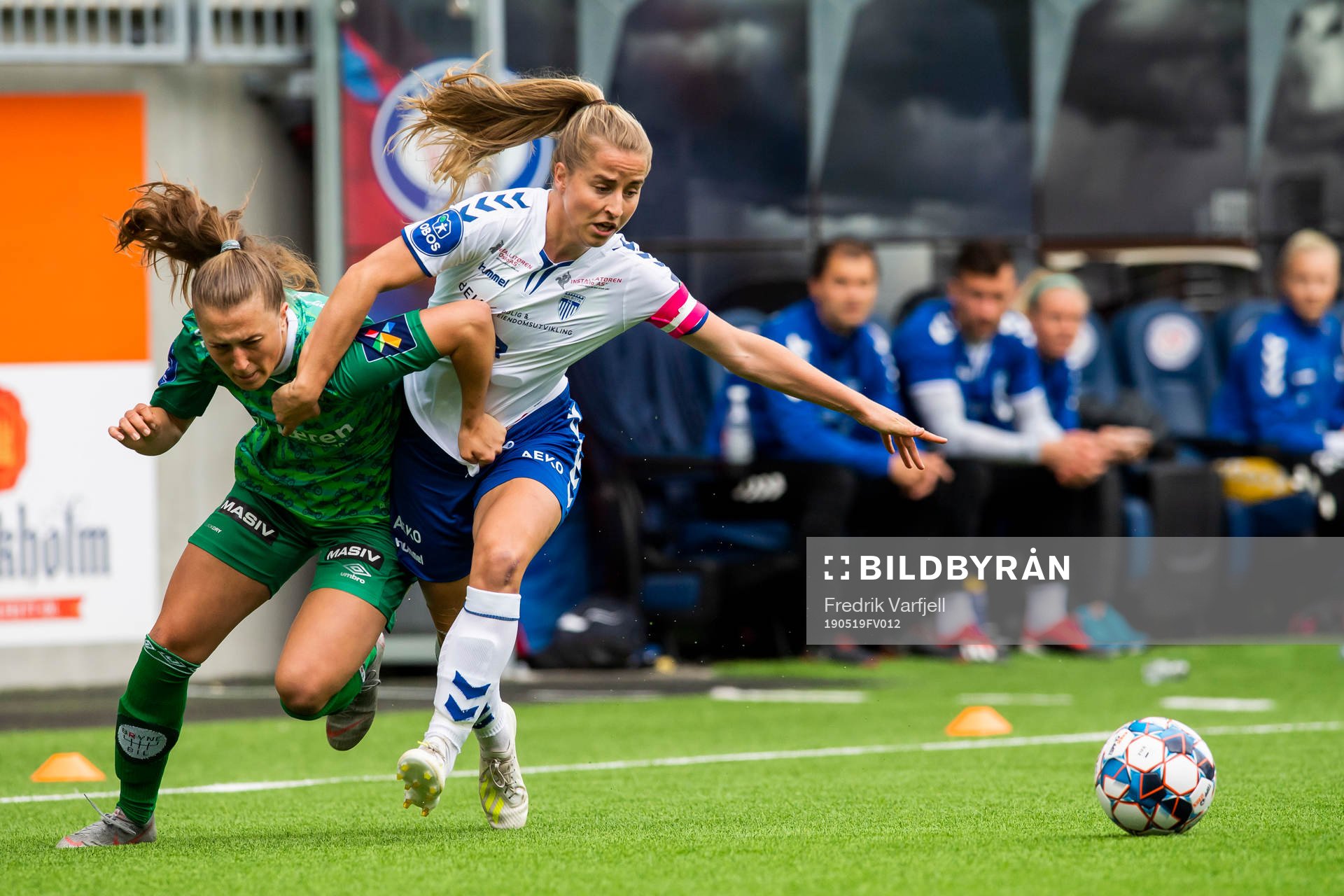 Matilde Rogde of Klepp and Sigrid Hansen of Kolbotn