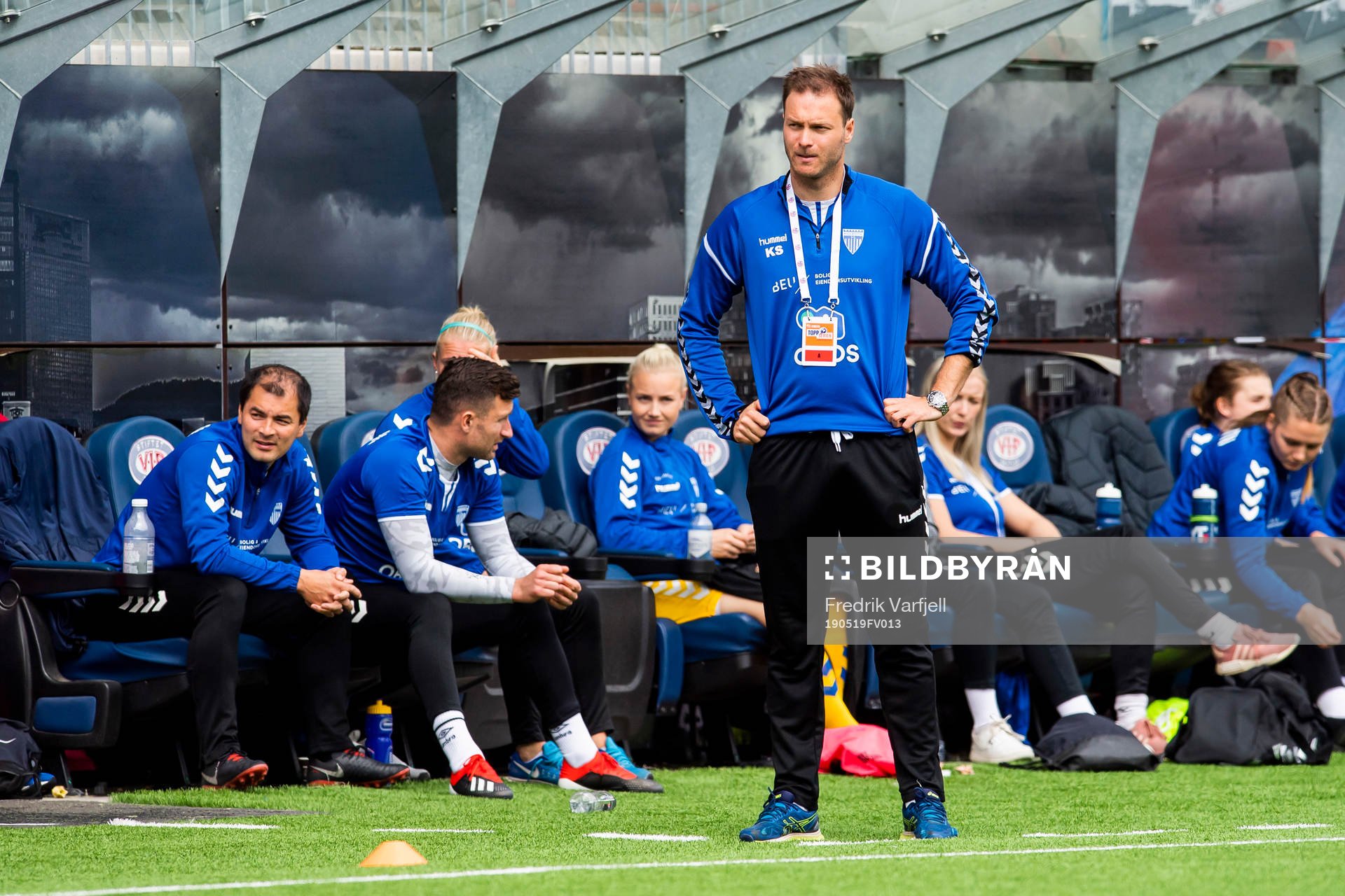Knut Slatleim, head coach of Kolbotn