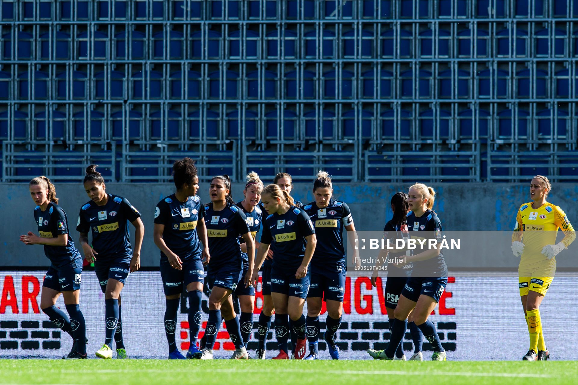 Players of Avaldsnes look dejected