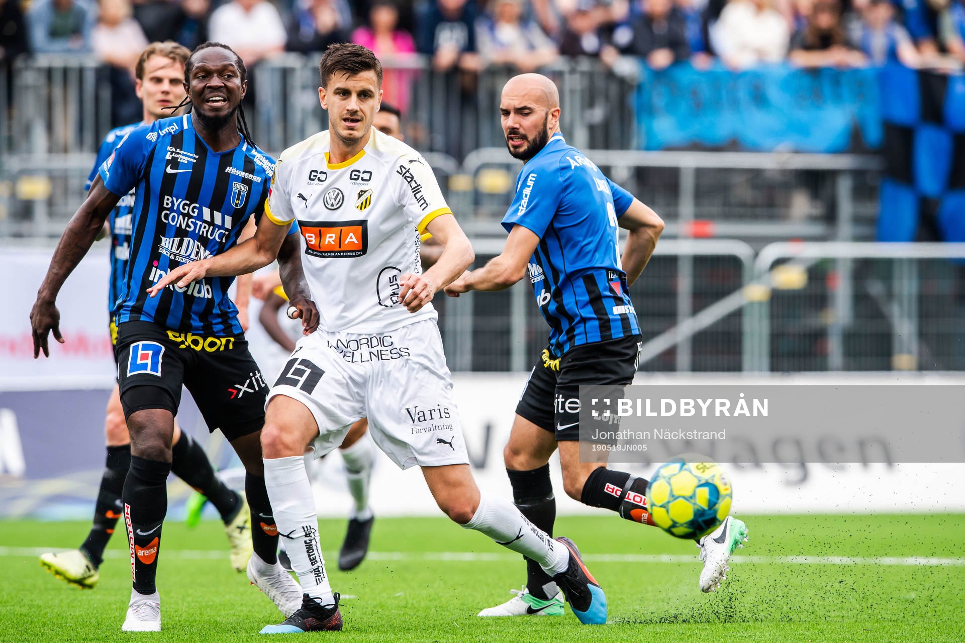 Häckens Alexander Jeremejeff mot Sirius Kebba Ceesay och