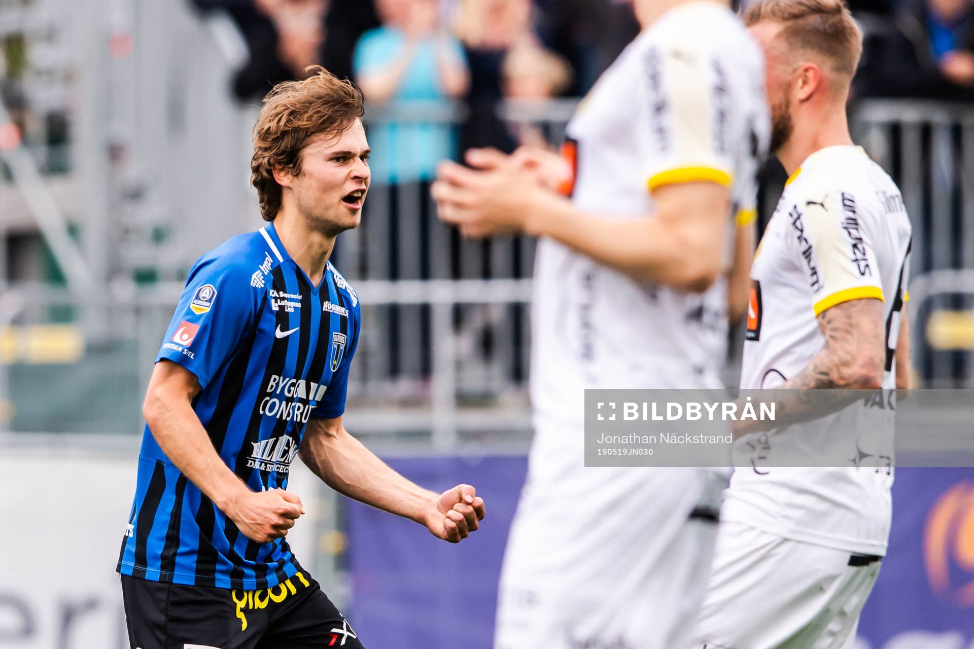Sirius Sam Lundholm jublar