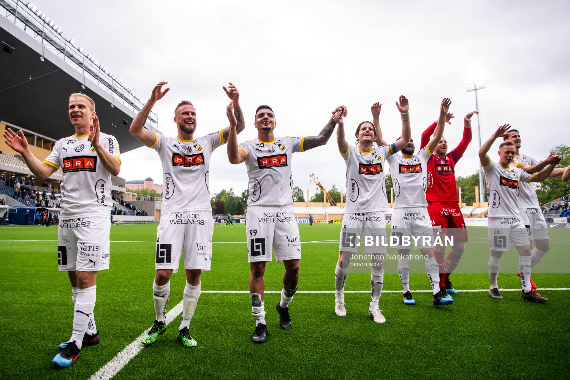 Häckens Ahmed Yasin, Erik Friberg, Oskar Sverrisson och