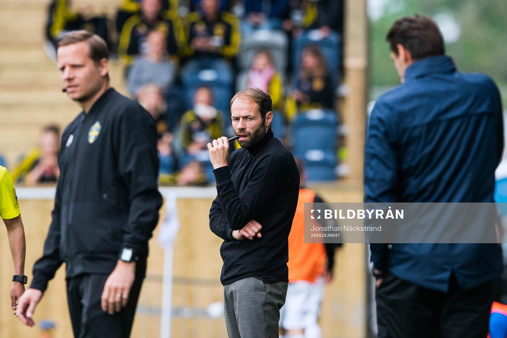 Häckens tränare Andreas Alm