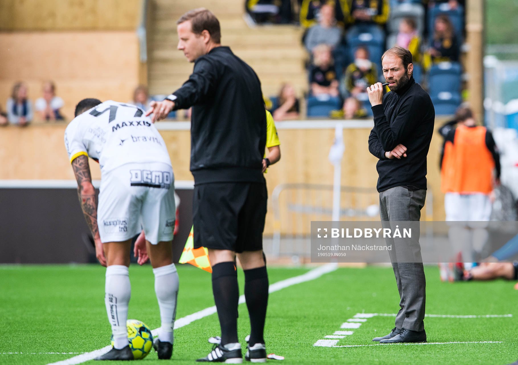 Häckens tränare Andreas Alm