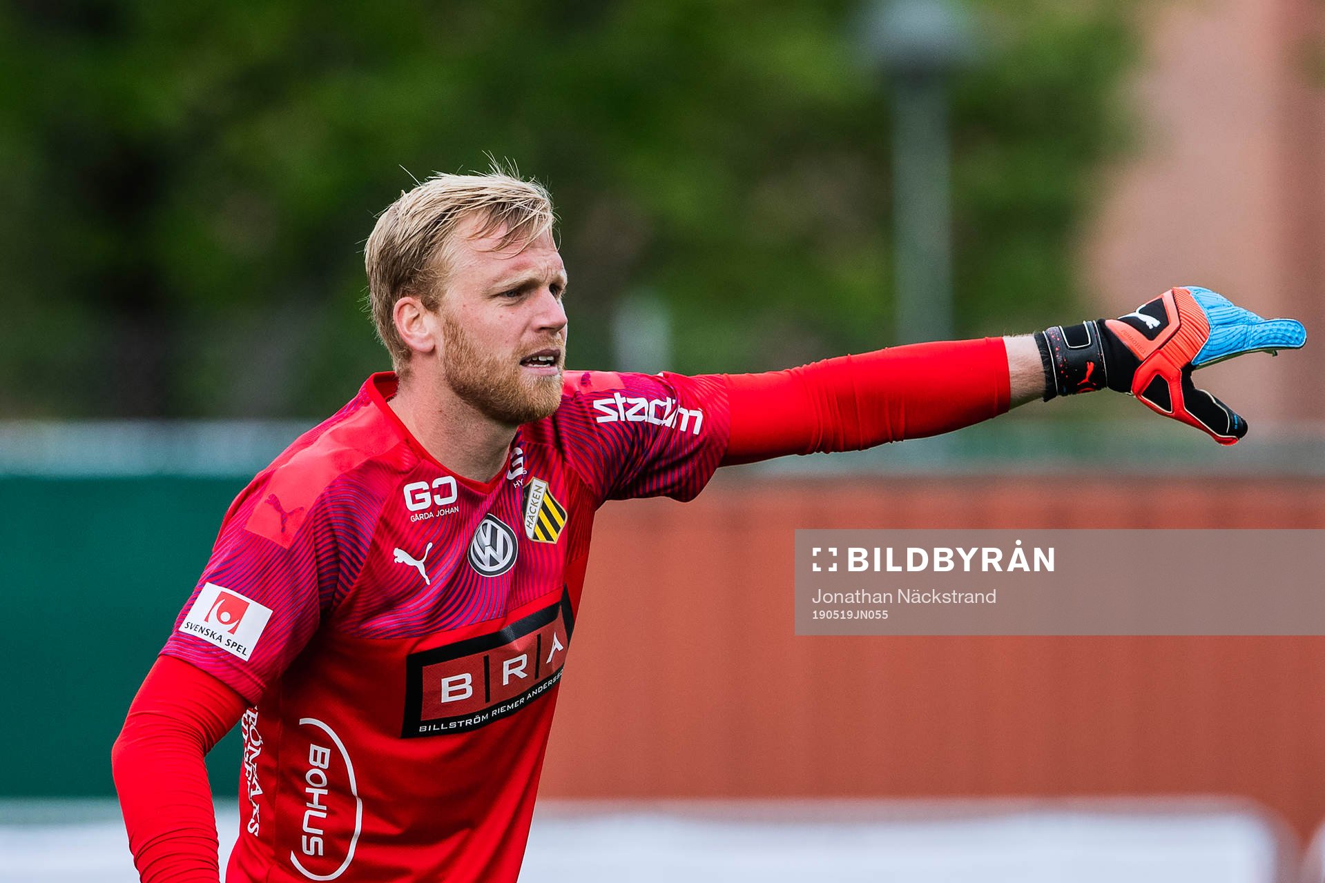 Häckens målvakt Peter Abrahamsson