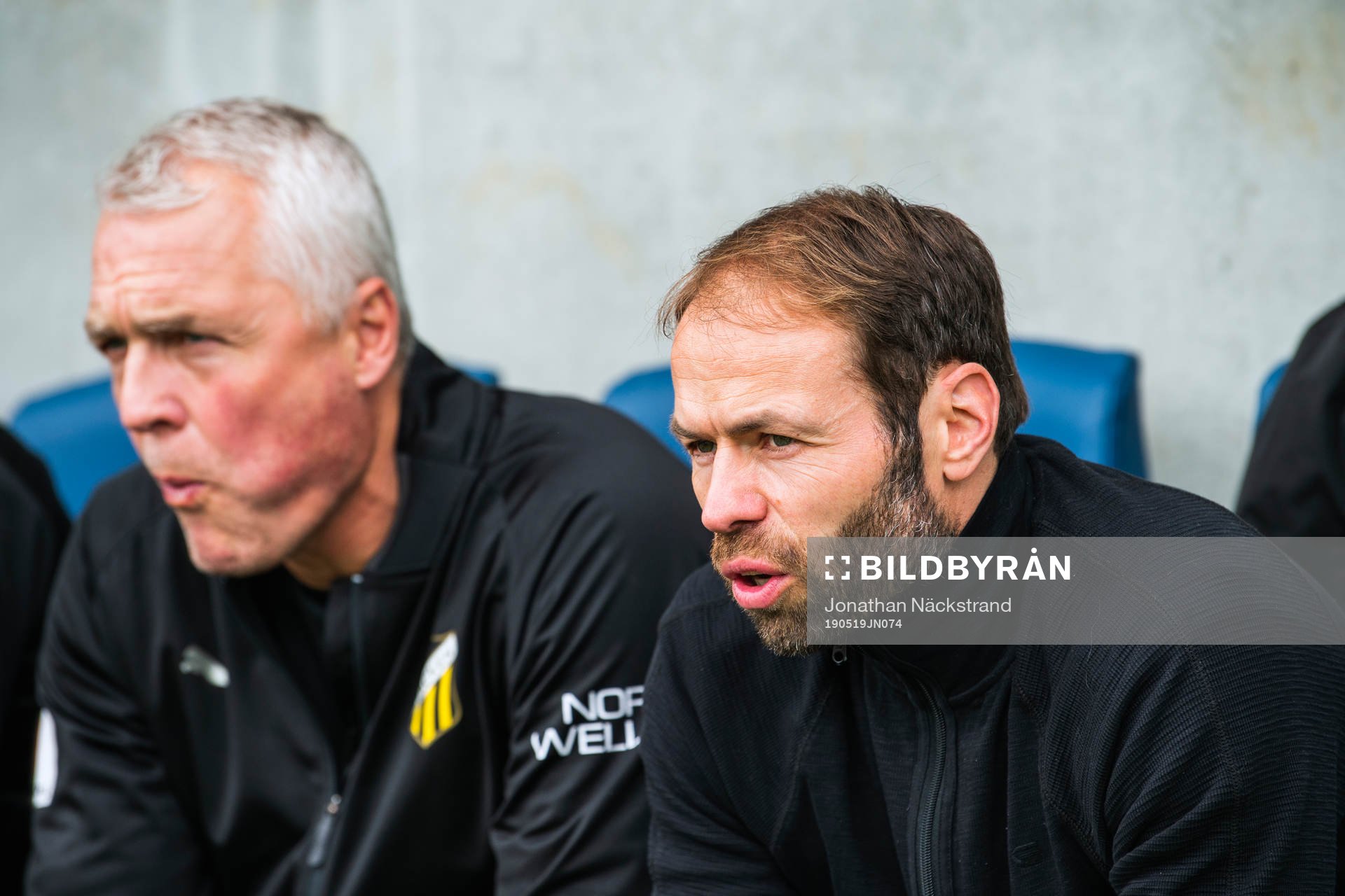 Häckens tränare Andreas Alm