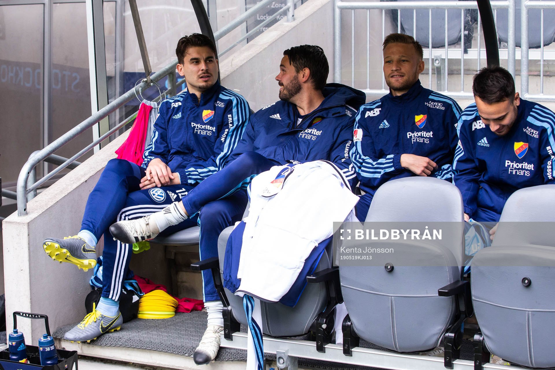 Djurgårdens Astrit Ajdarevic på bänken