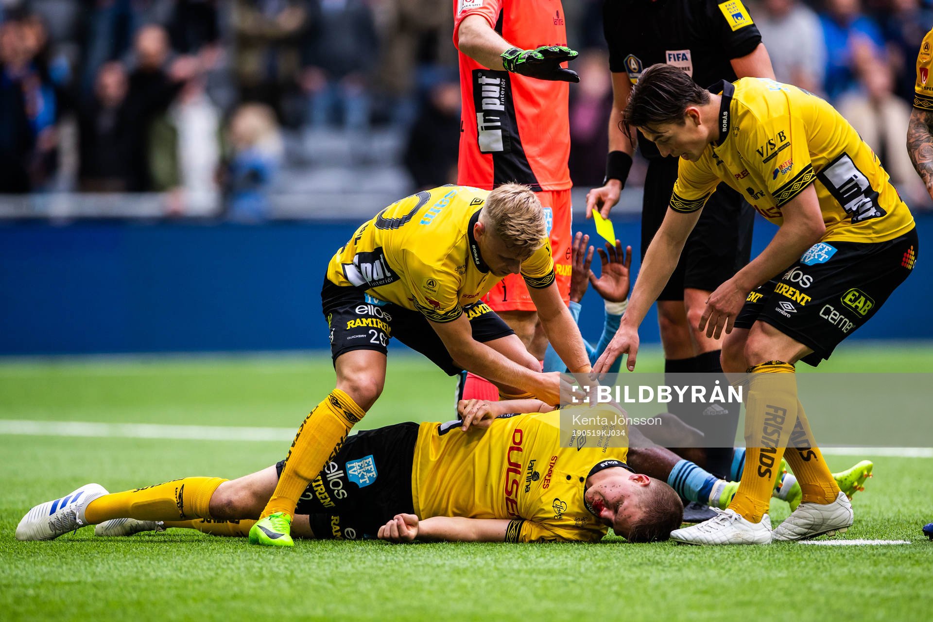 Elfsborgs Joakim Nilsson ligger ner