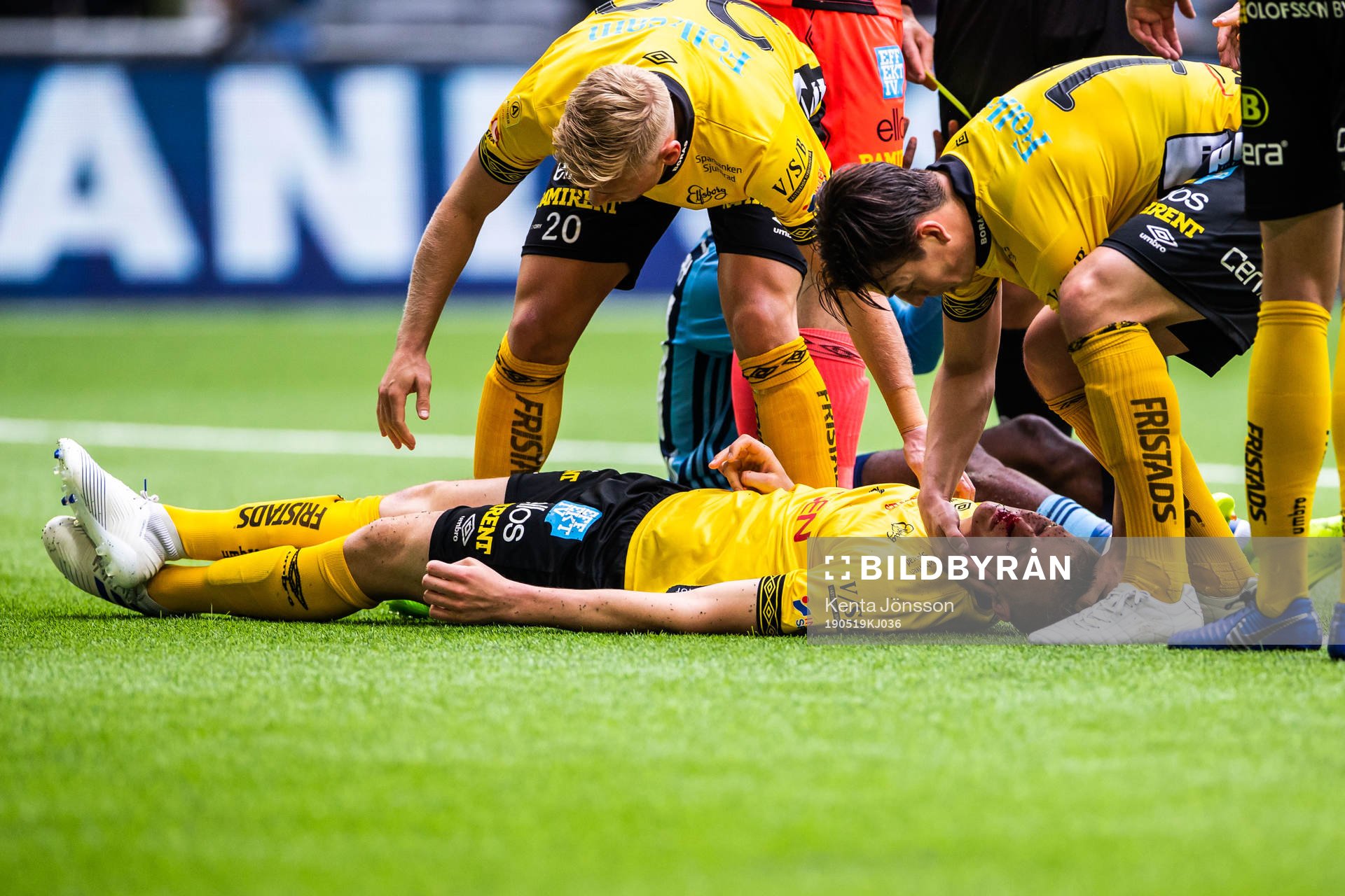 Elfsborgs Joakim Nilsson ligger ner