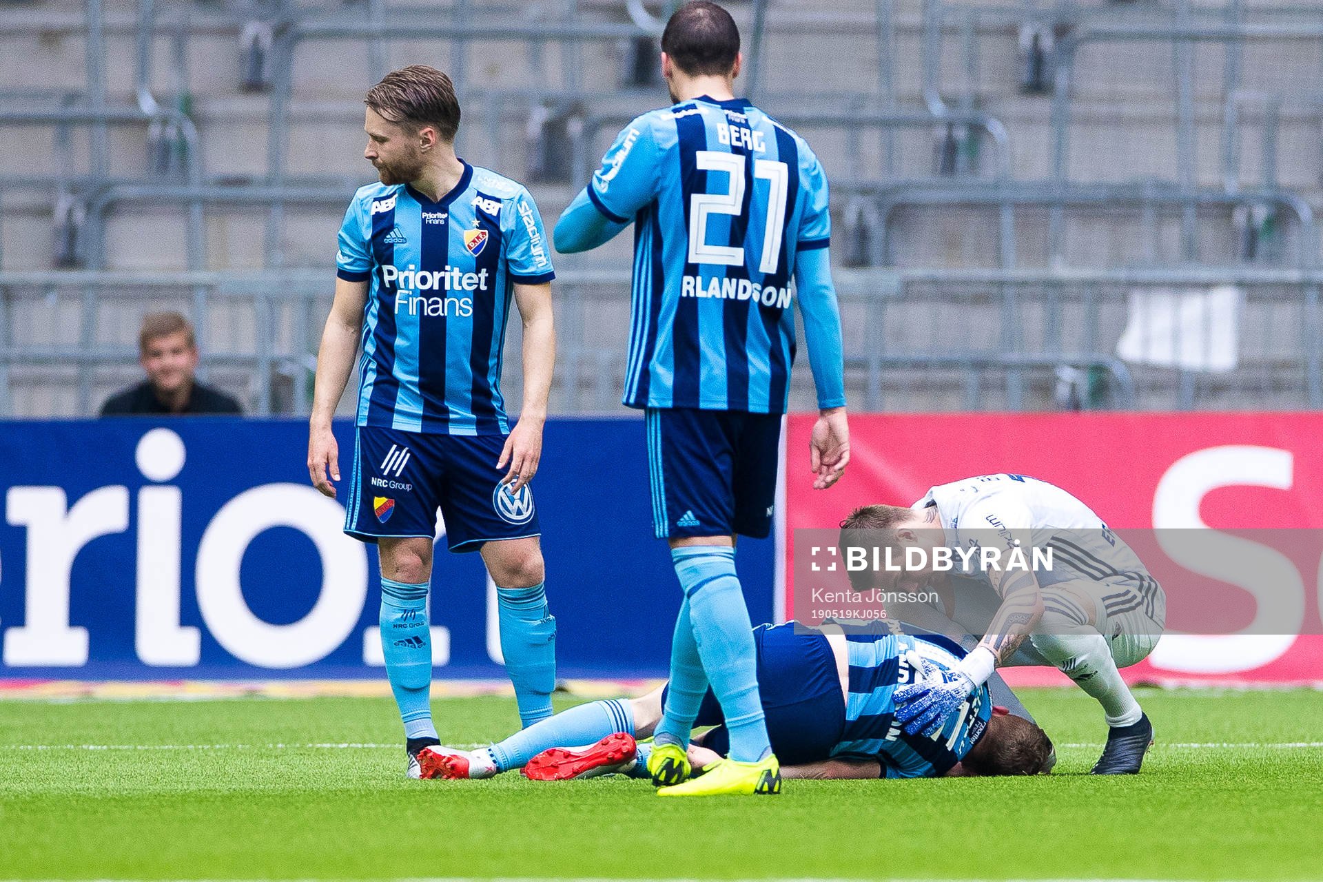 Djurgårdens Aslak Witry har ont