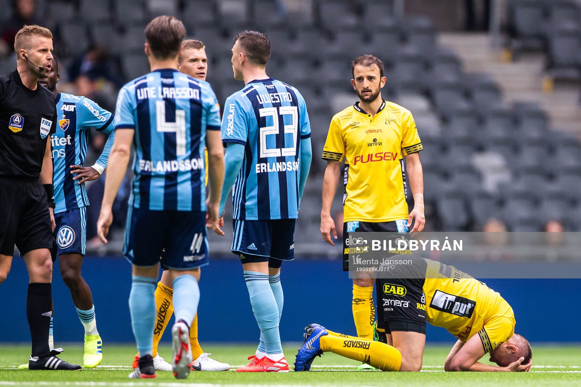 Elfsborgs Stian Rode Gregersen har ont