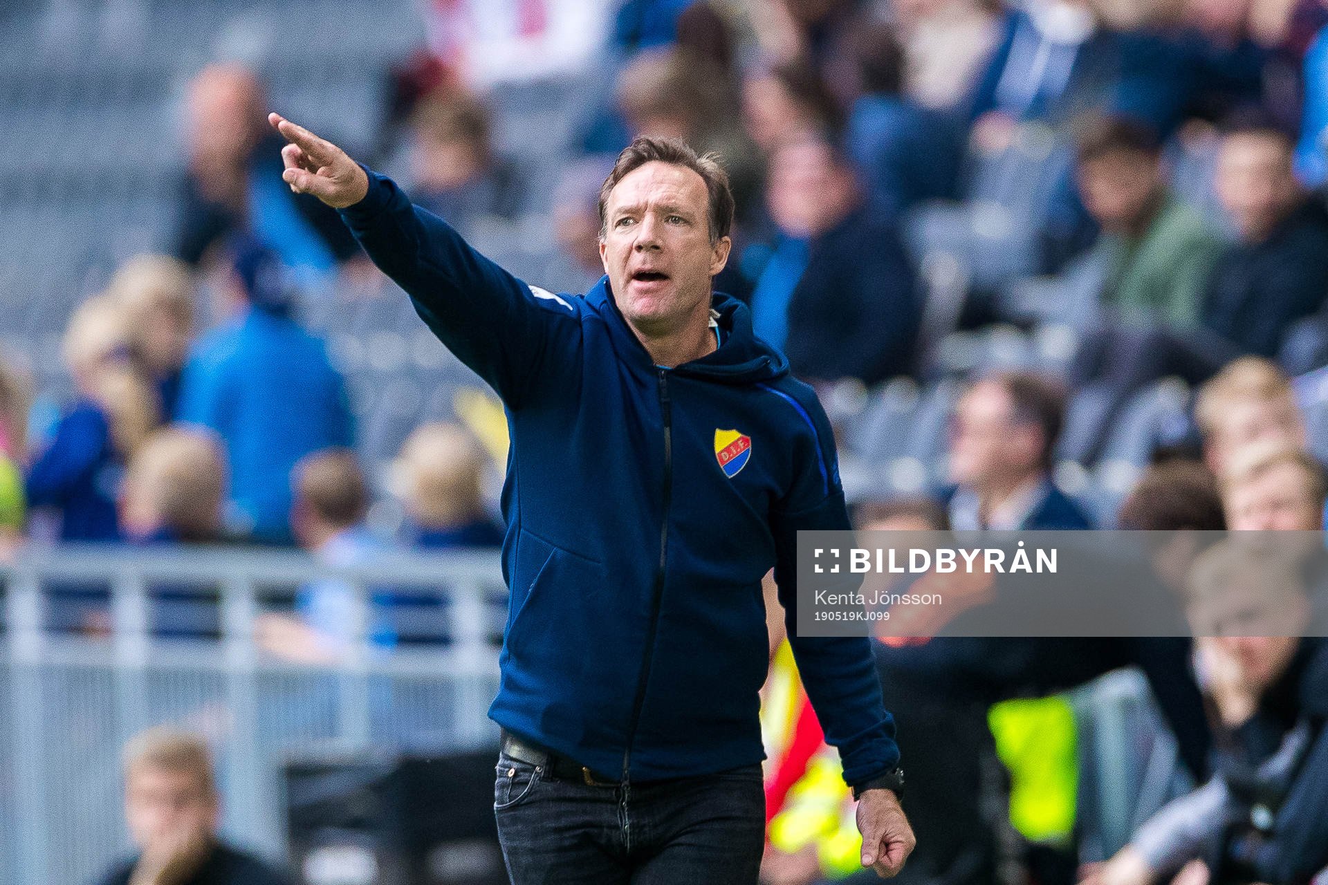 Djurgårdens tränare Kim Bergstrand