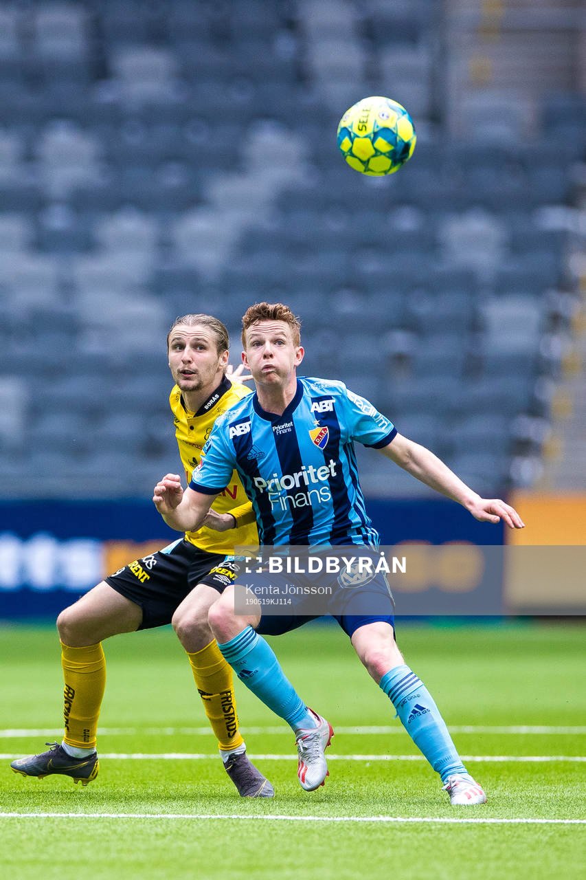 Elfsborgs Pawel Cibicki och Djurgårdens Aslak Witry