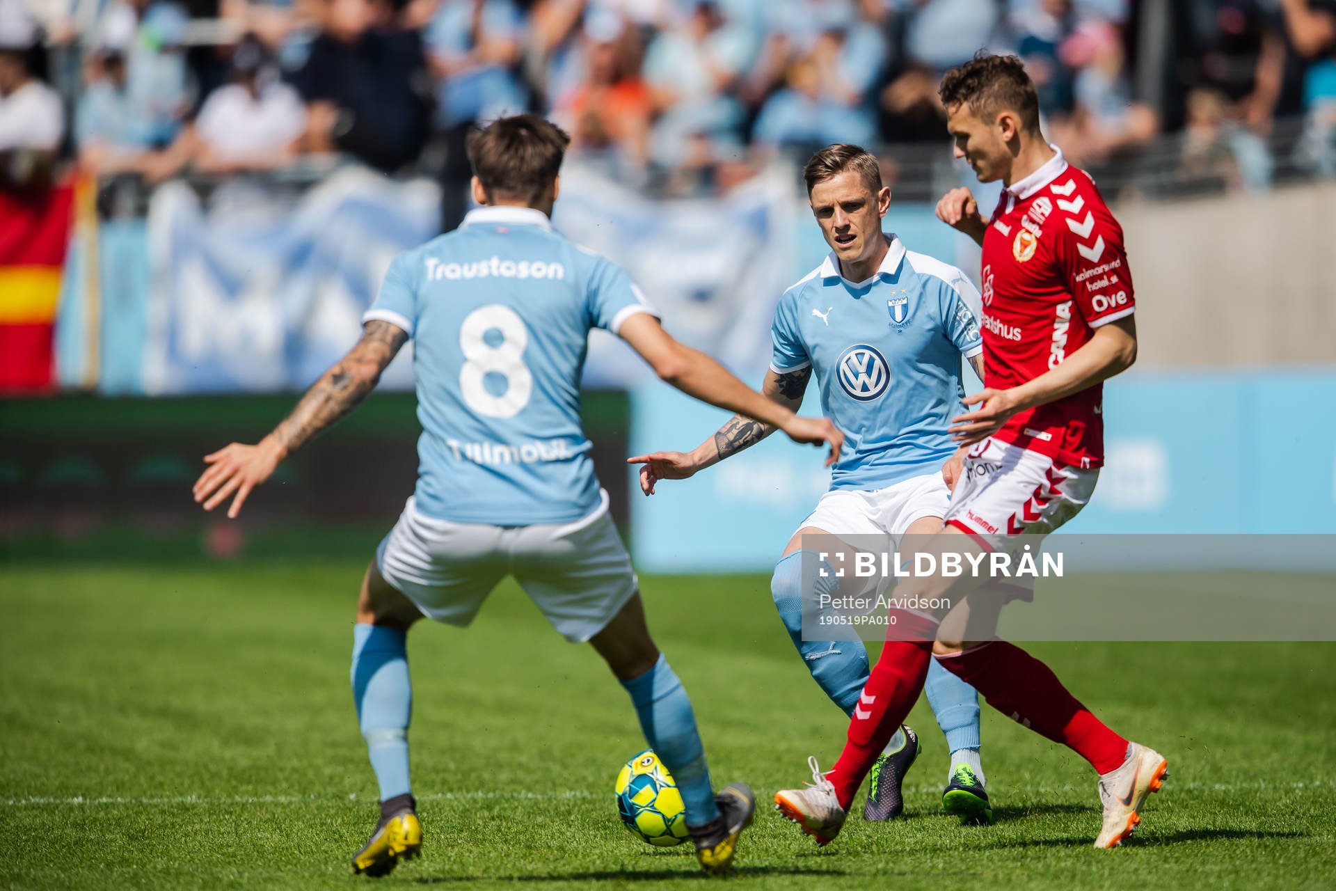 Malmö FFs Sören Rieks och Kalmars Piotr Johansson