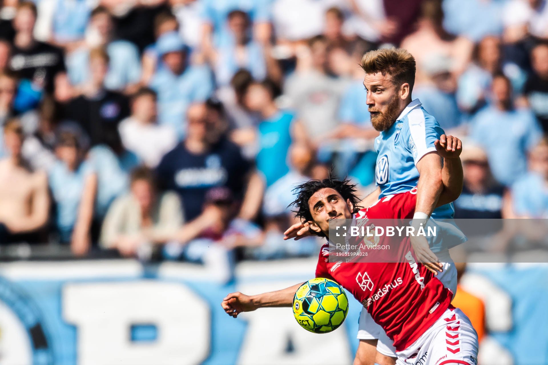 Kalmars Mahmoud Eid och Malmö FFs Rasmus Bengtsson