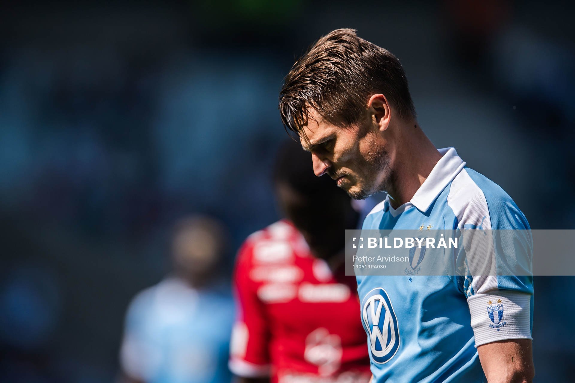Malmö FFs Markus Rosenberg deppar