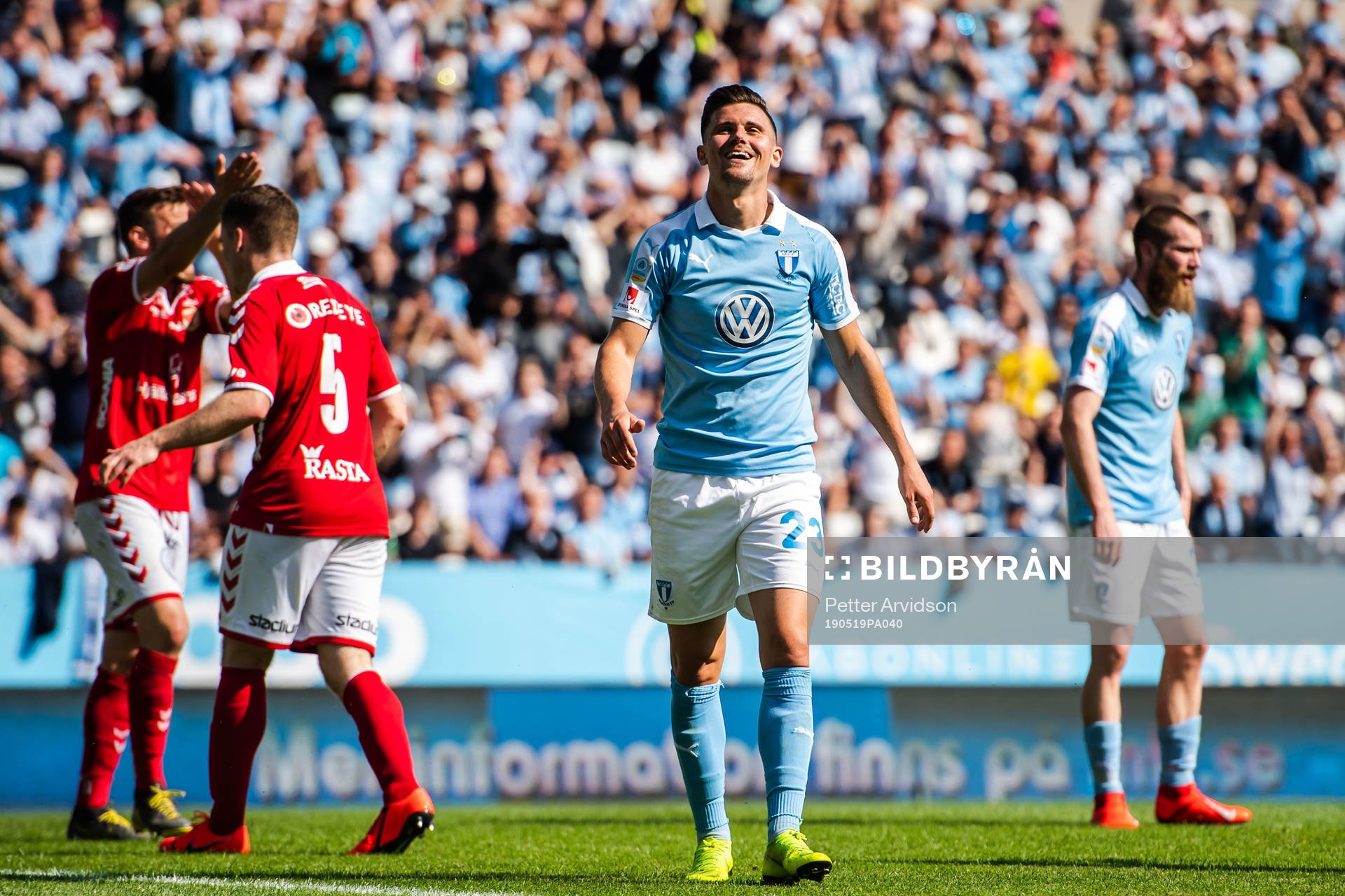 Malmö FFs Marcus Antonsson deppar