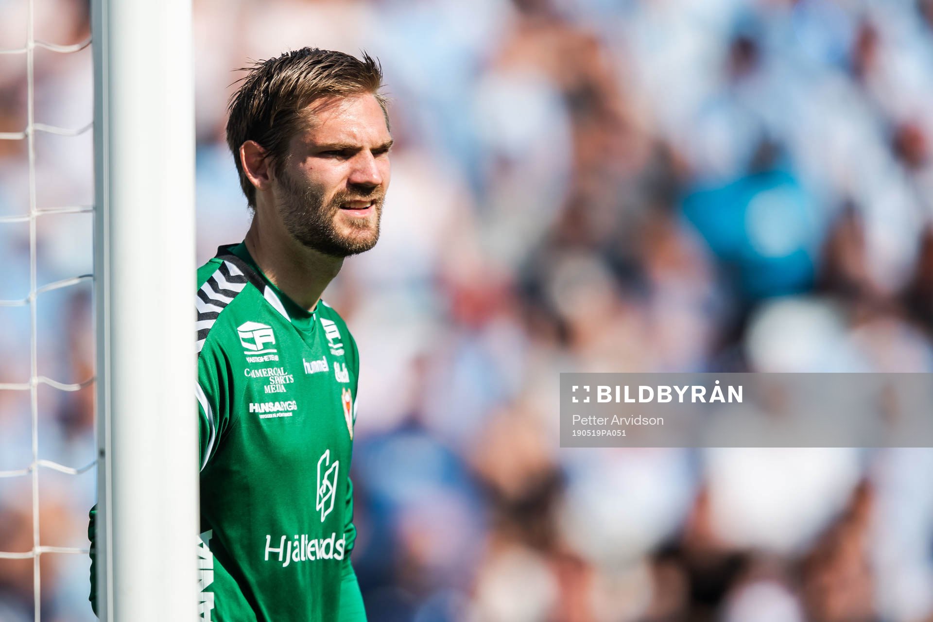 Kalmars målvakt Lucas Hägg-Johansson