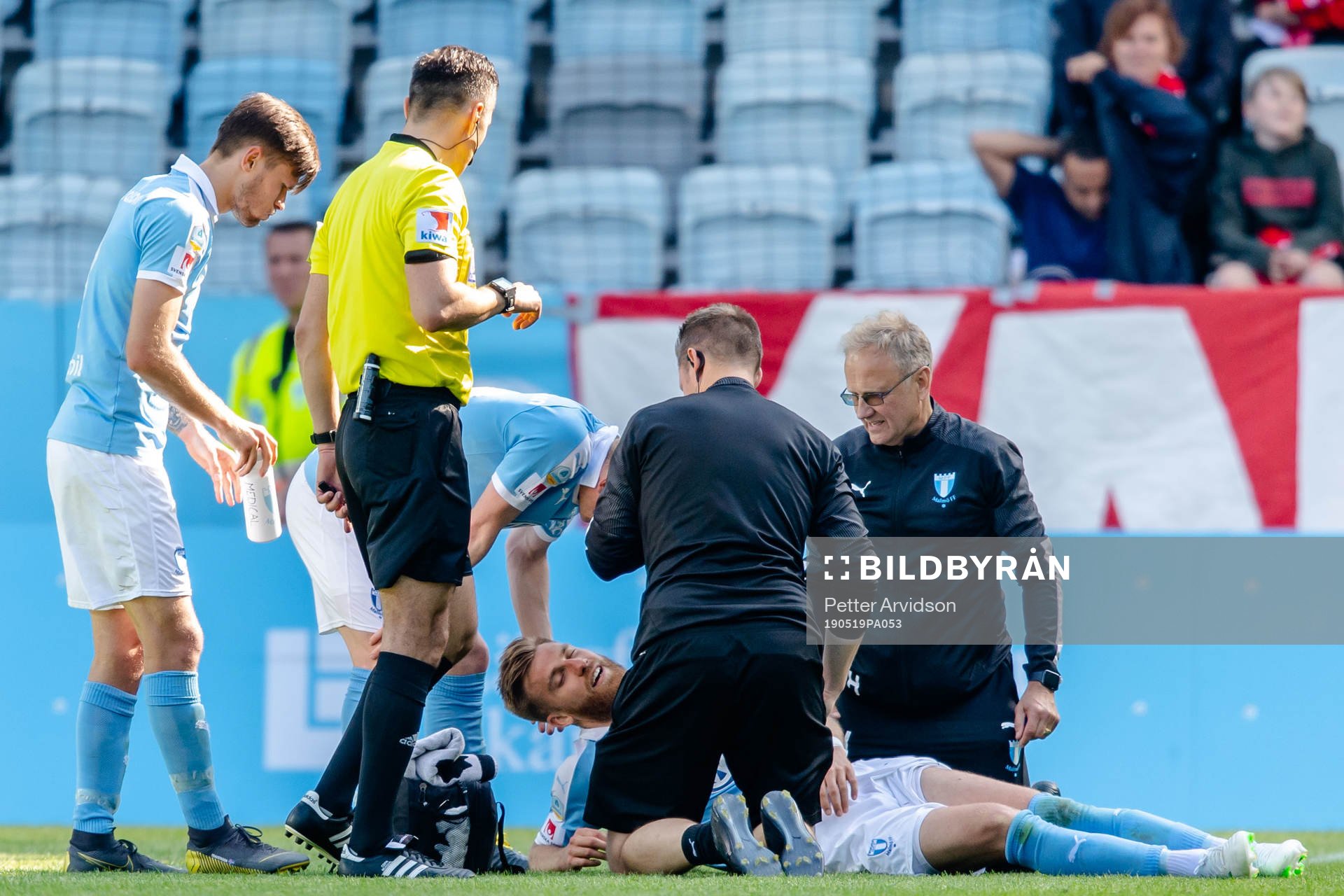 Malmö FFs Rasmus Bengtsson får vård