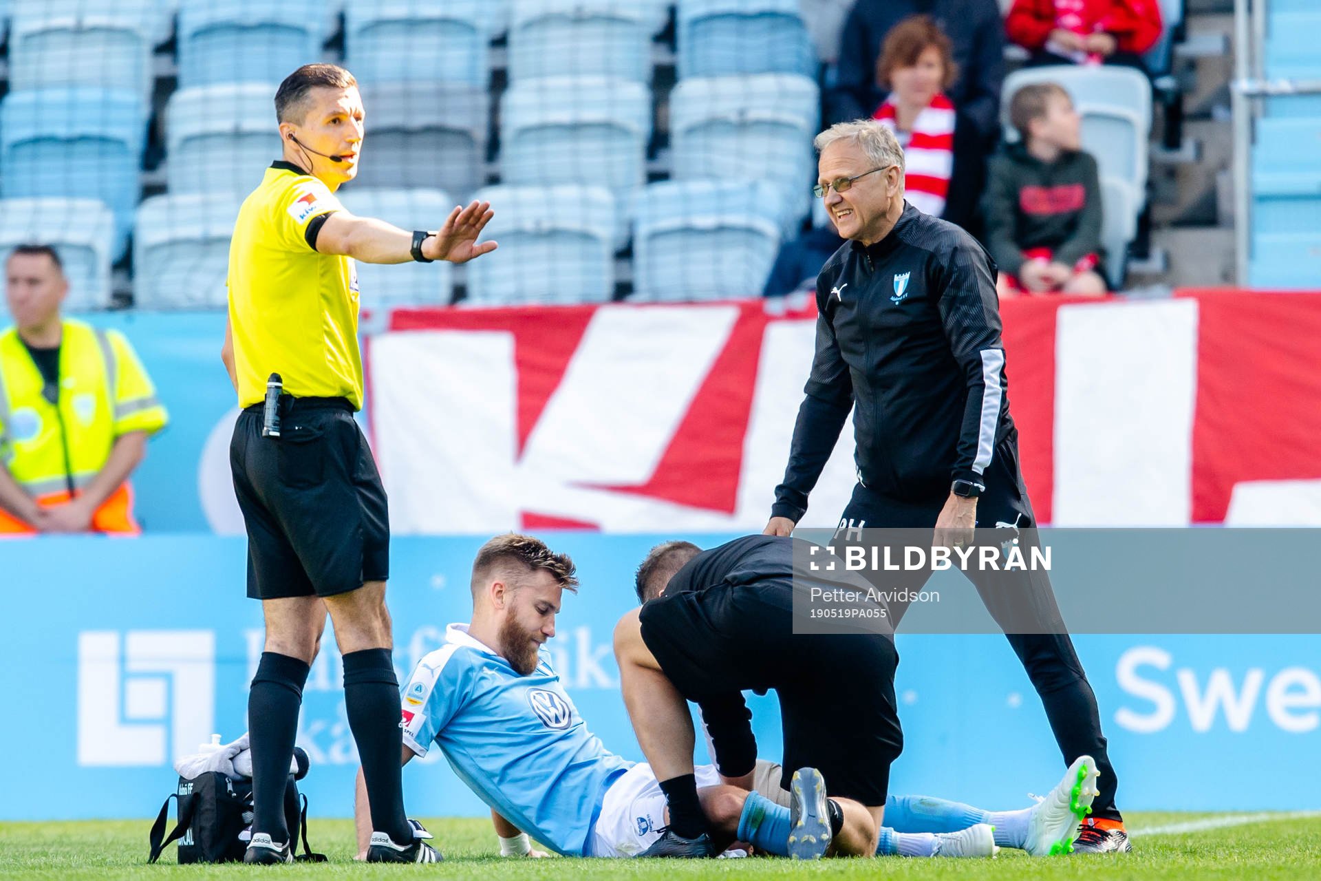 Malmö FFs Rasmus Bengtsson får vård