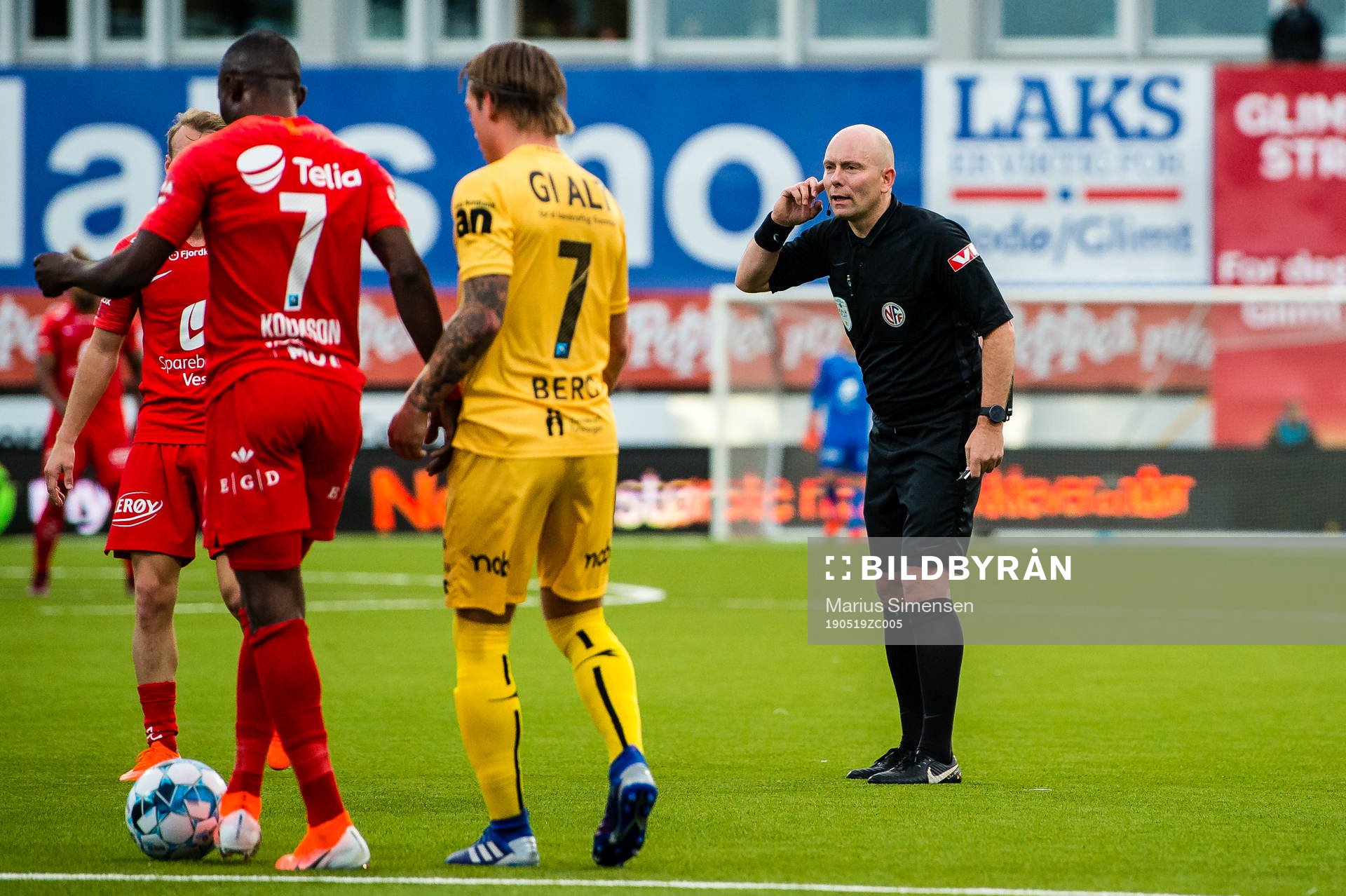 Dag Vidar Hafsås, referee